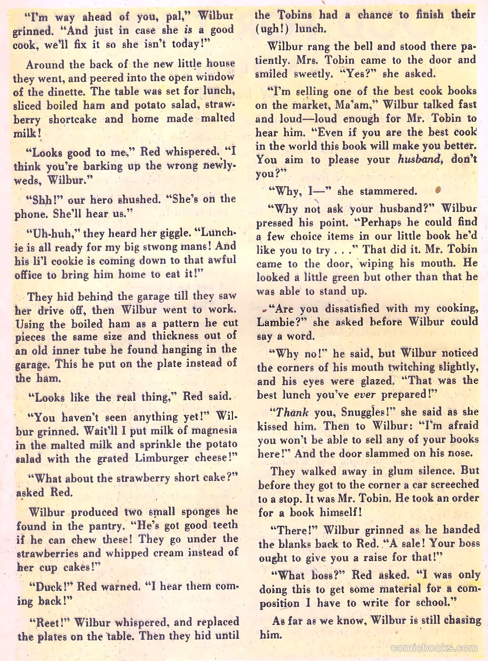 Wilbur Comics #23 (1949) — page 42 of 52