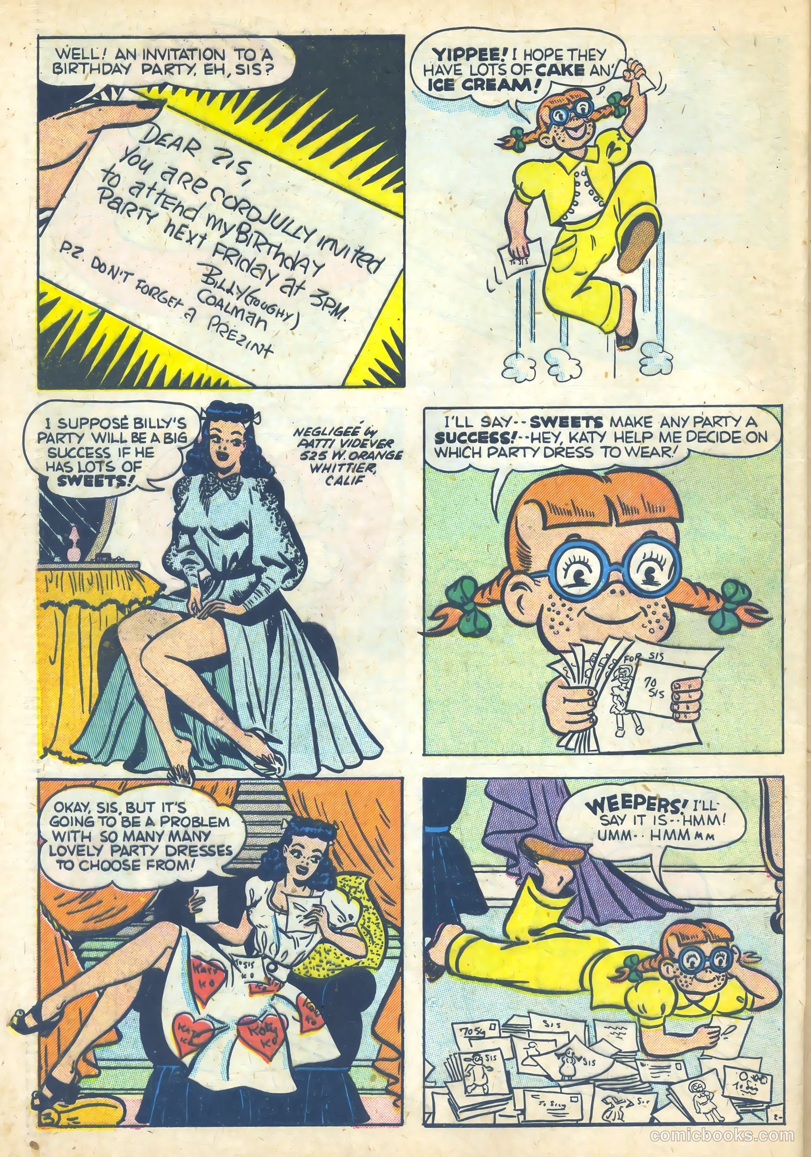 Wilbur Comics #24 (1949) — page 46 of 52