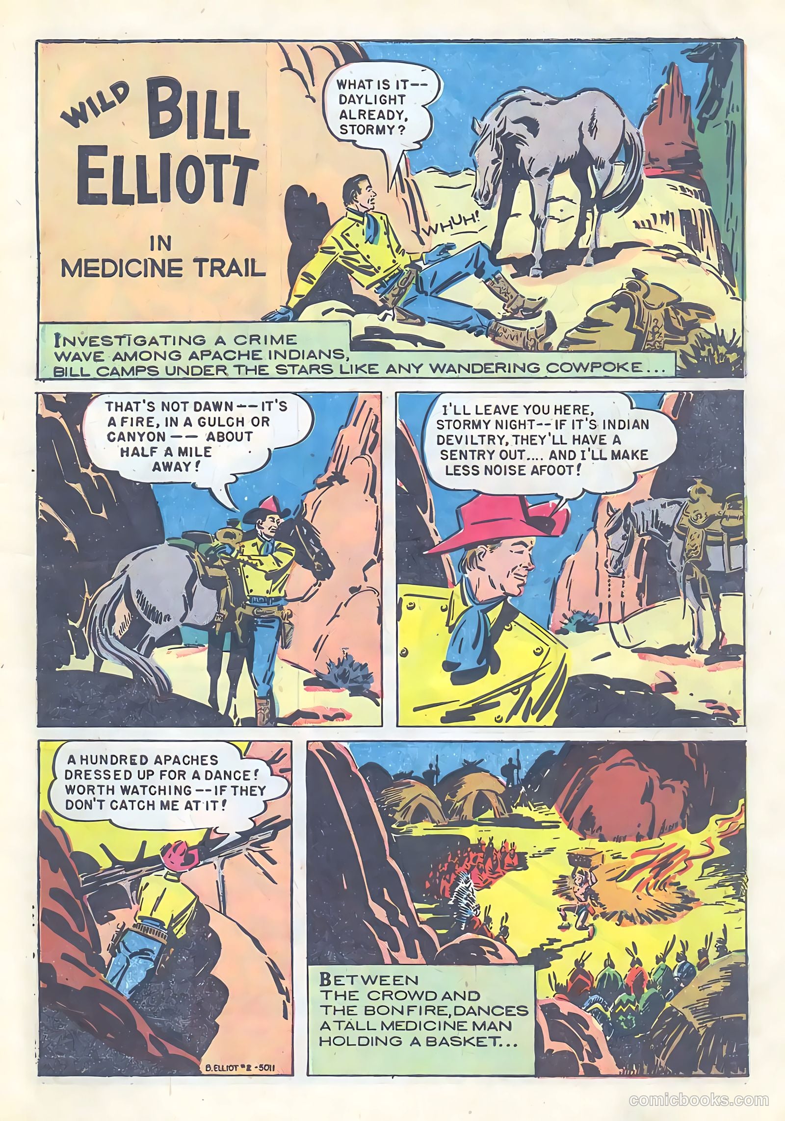 Wild Bill Elliott #2 (1950) — page 3 of 52