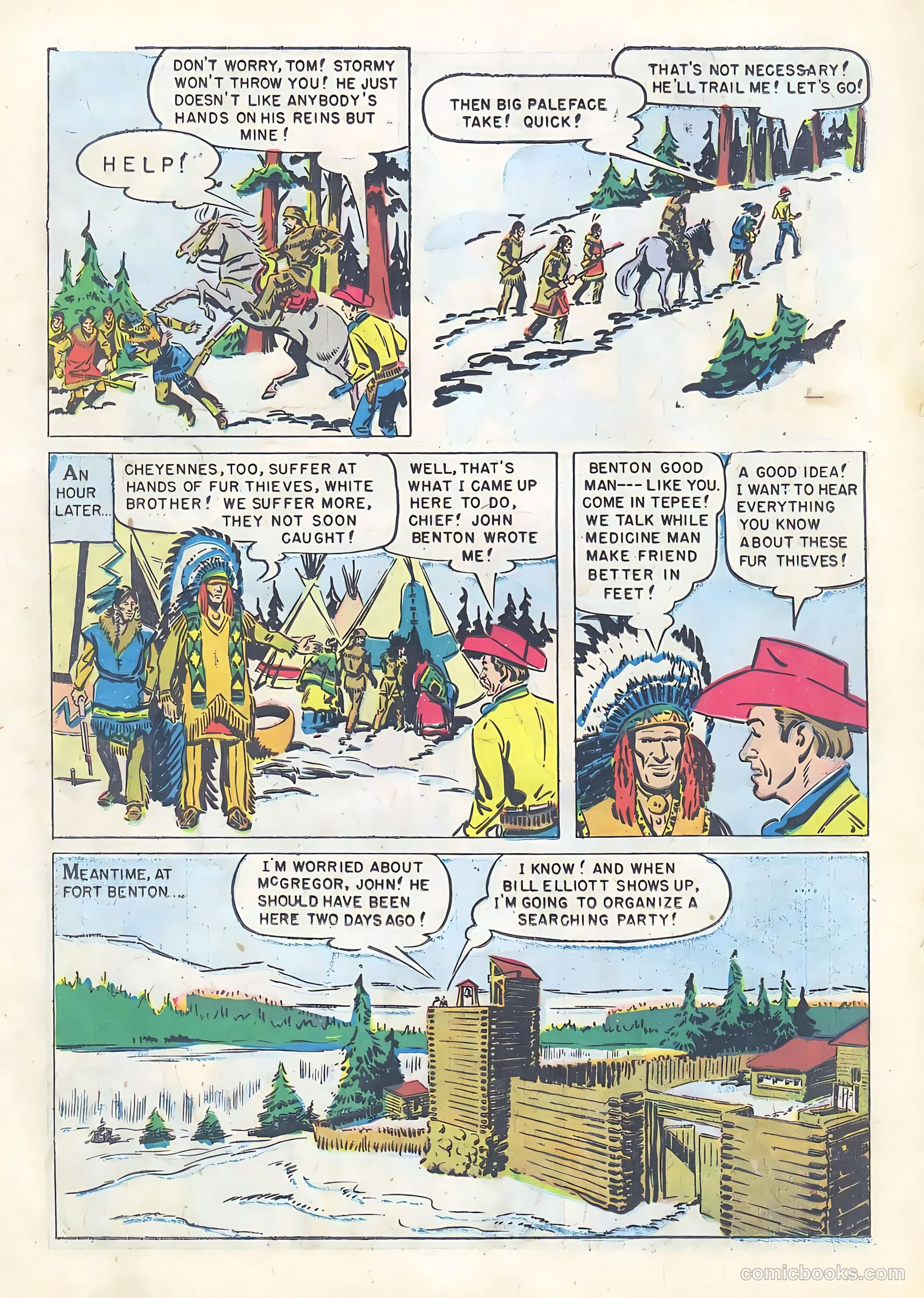Wild Bill Elliott #2 (1950) — page 24 of 52