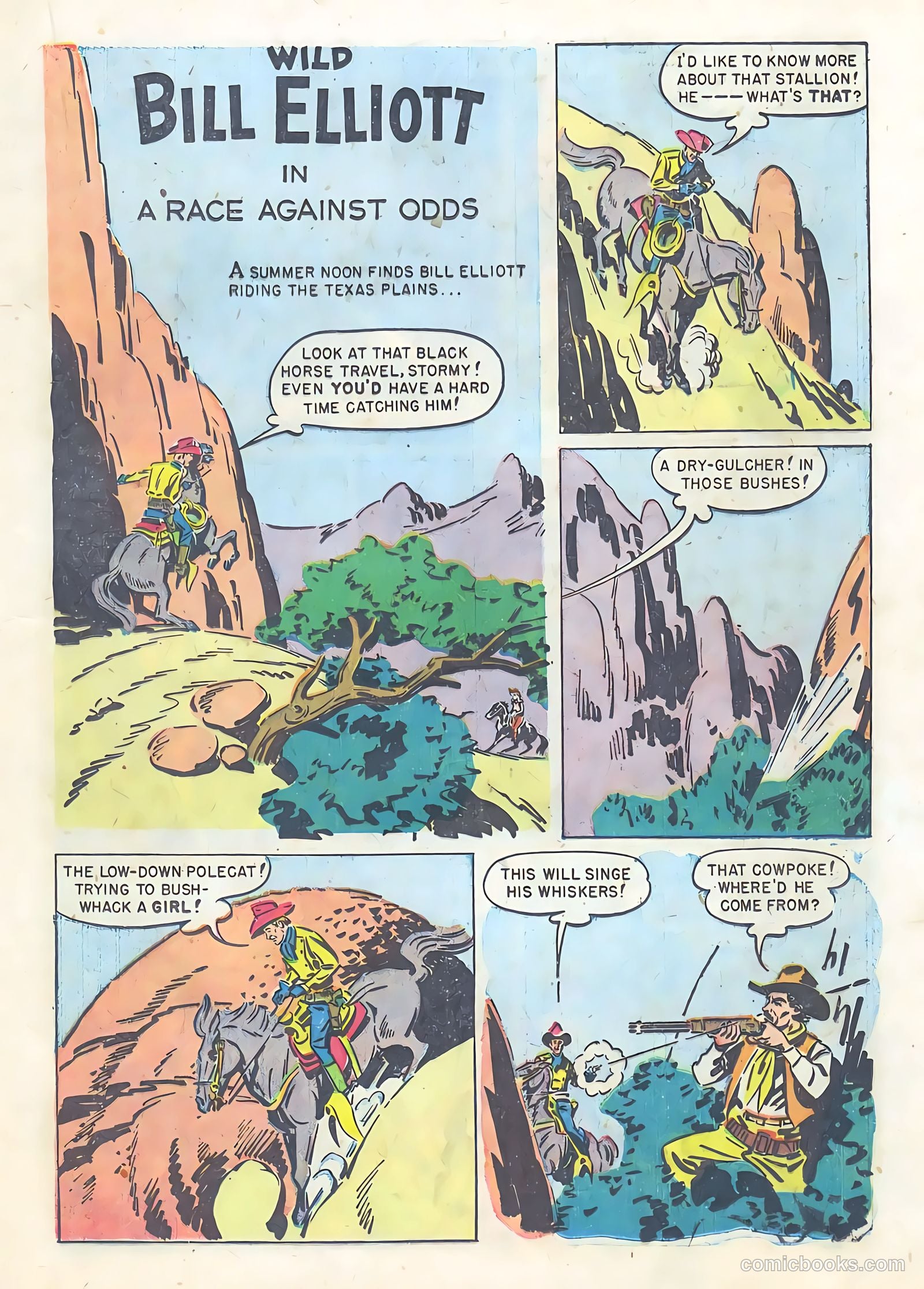 Wild Bill Elliott #2 (1950) — page 33 of 52