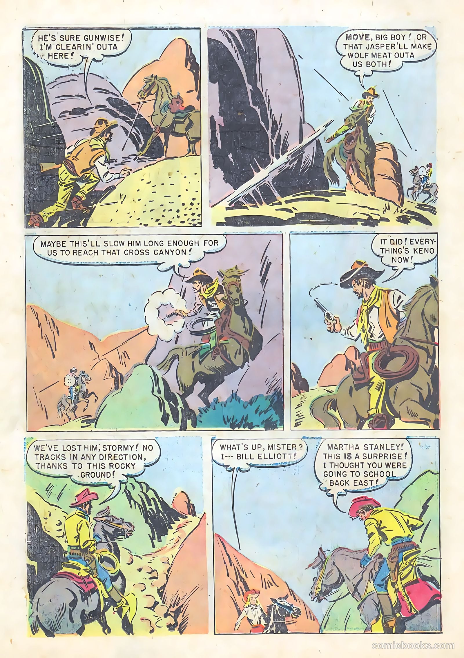 Wild Bill Elliott #2 (1950) — page 34 of 52