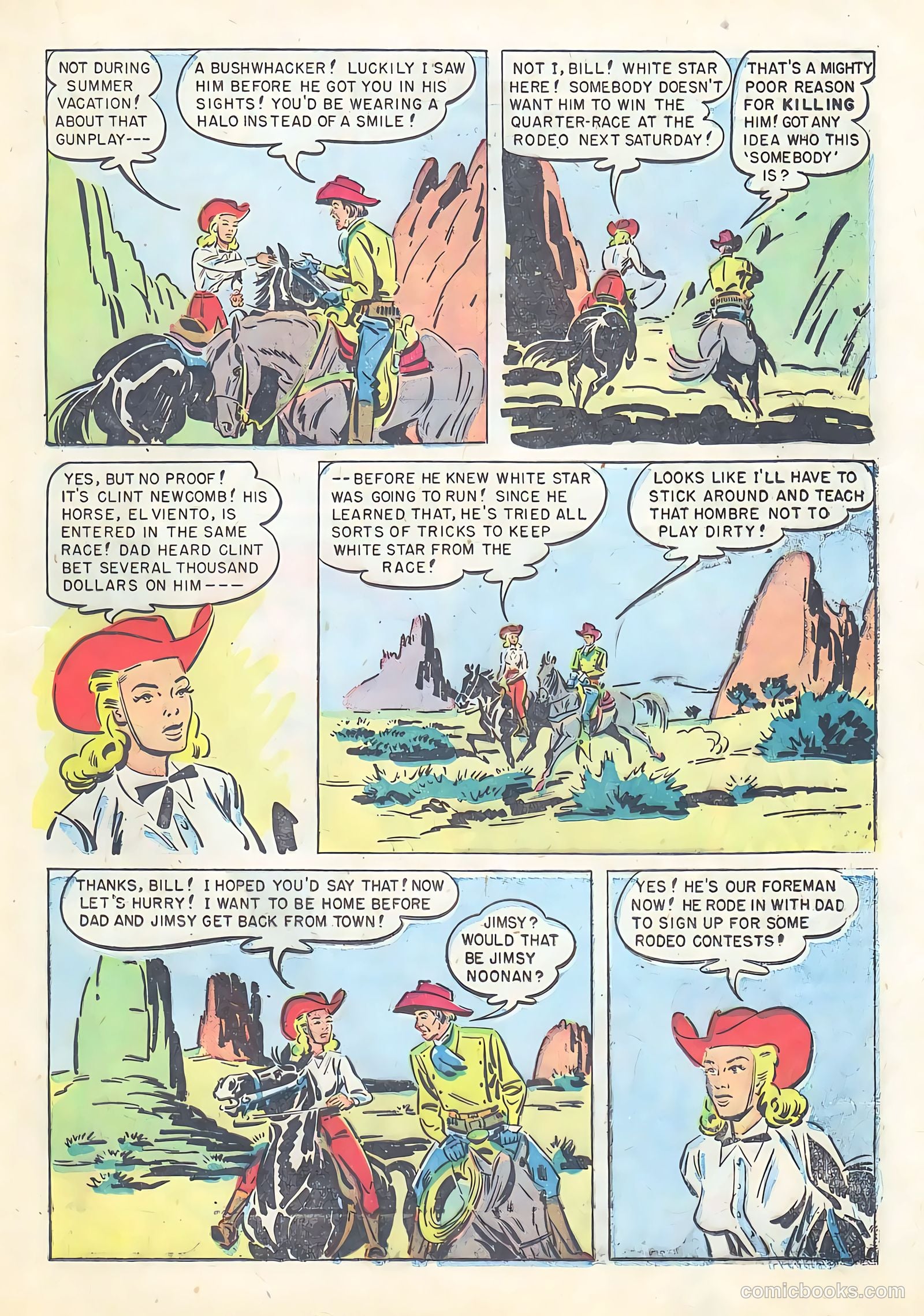 Wild Bill Elliott #2 (1950) — page 35 of 52
