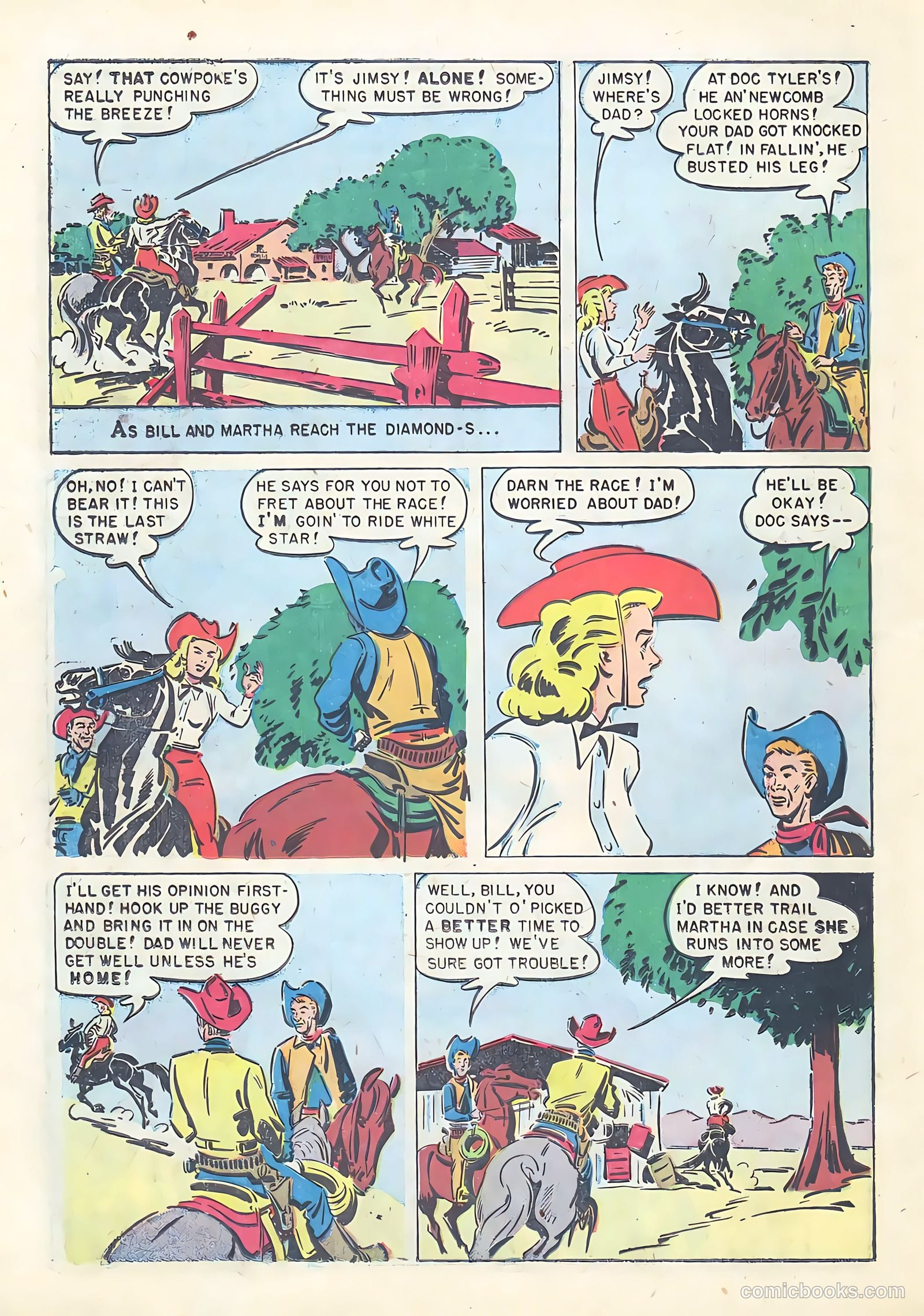 Wild Bill Elliott #2 (1950) — page 36 of 52