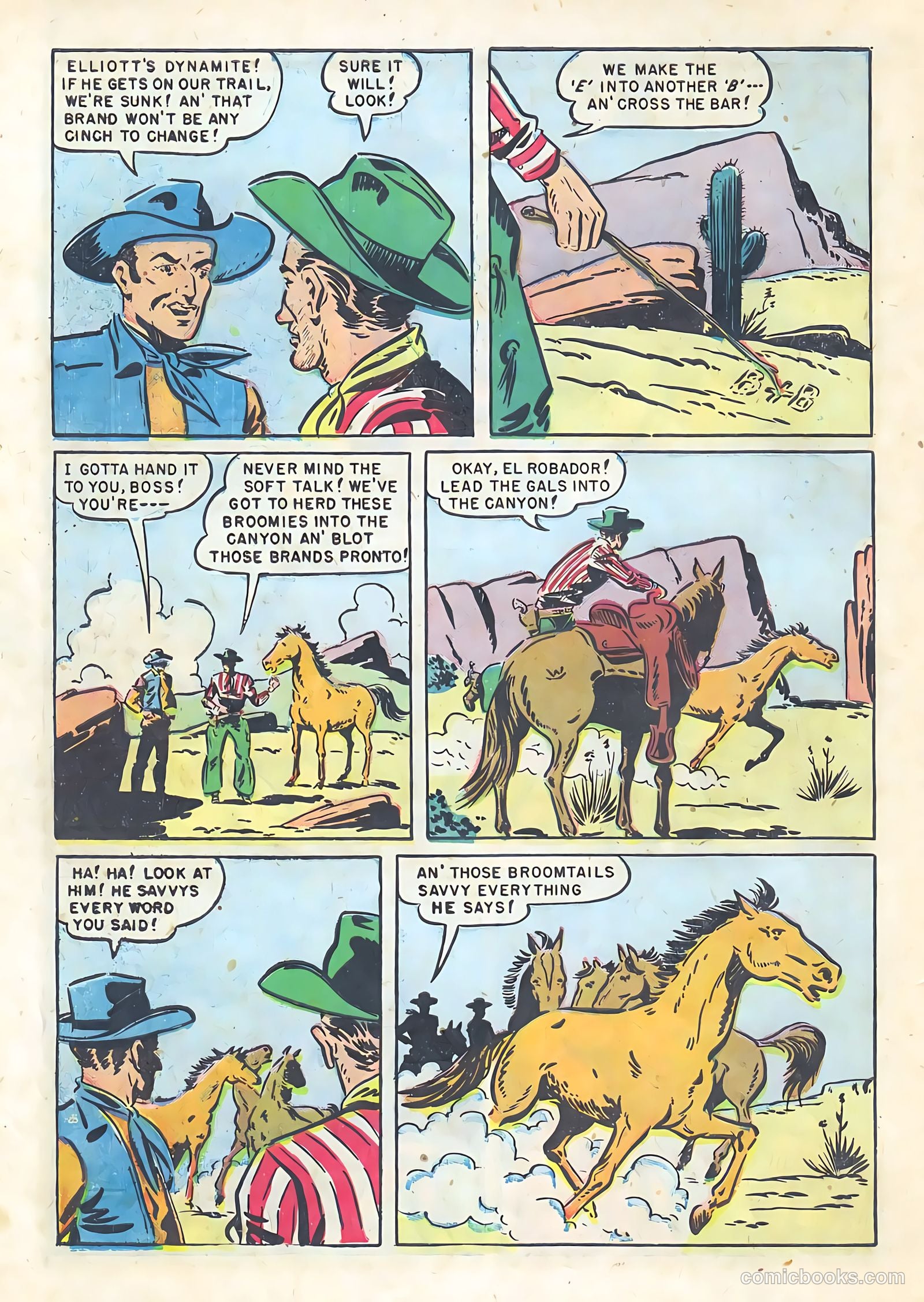 Wild Bill Elliott #2 (1950) — page 46 of 52