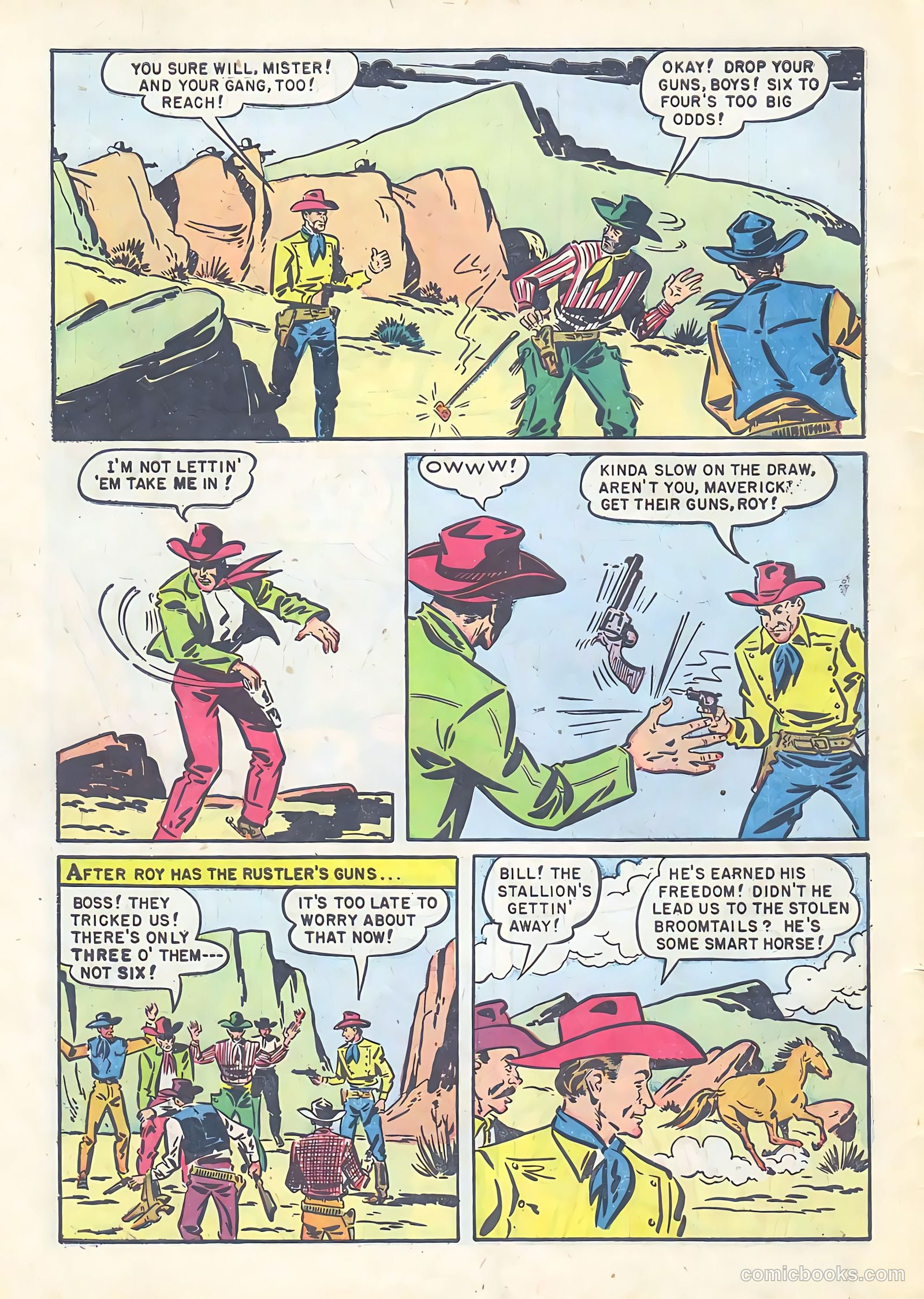 Wild Bill Elliott #2 (1950) — page 50 of 52