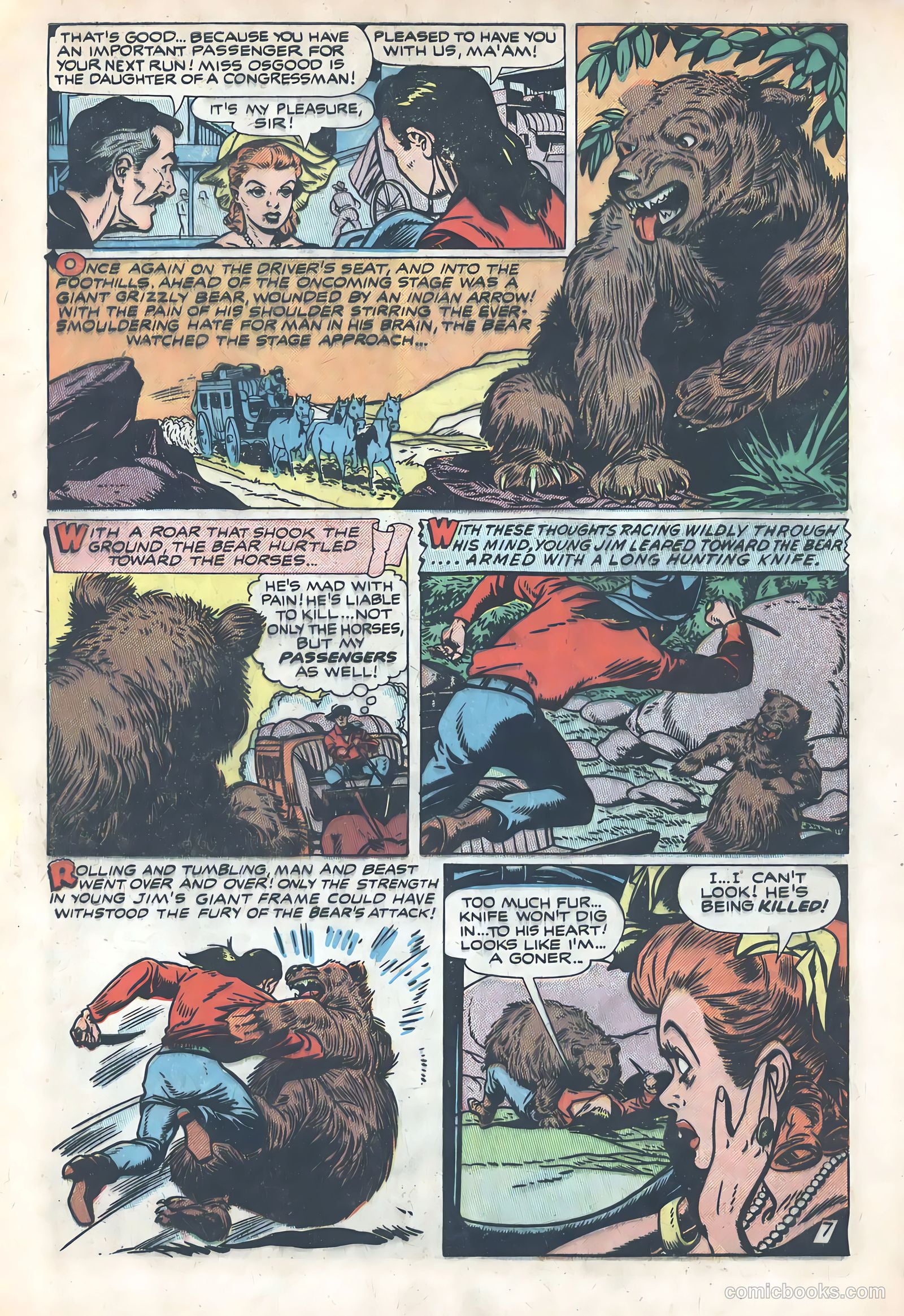 Wild Bill Hickok #1 (1949) — page 9 of 37