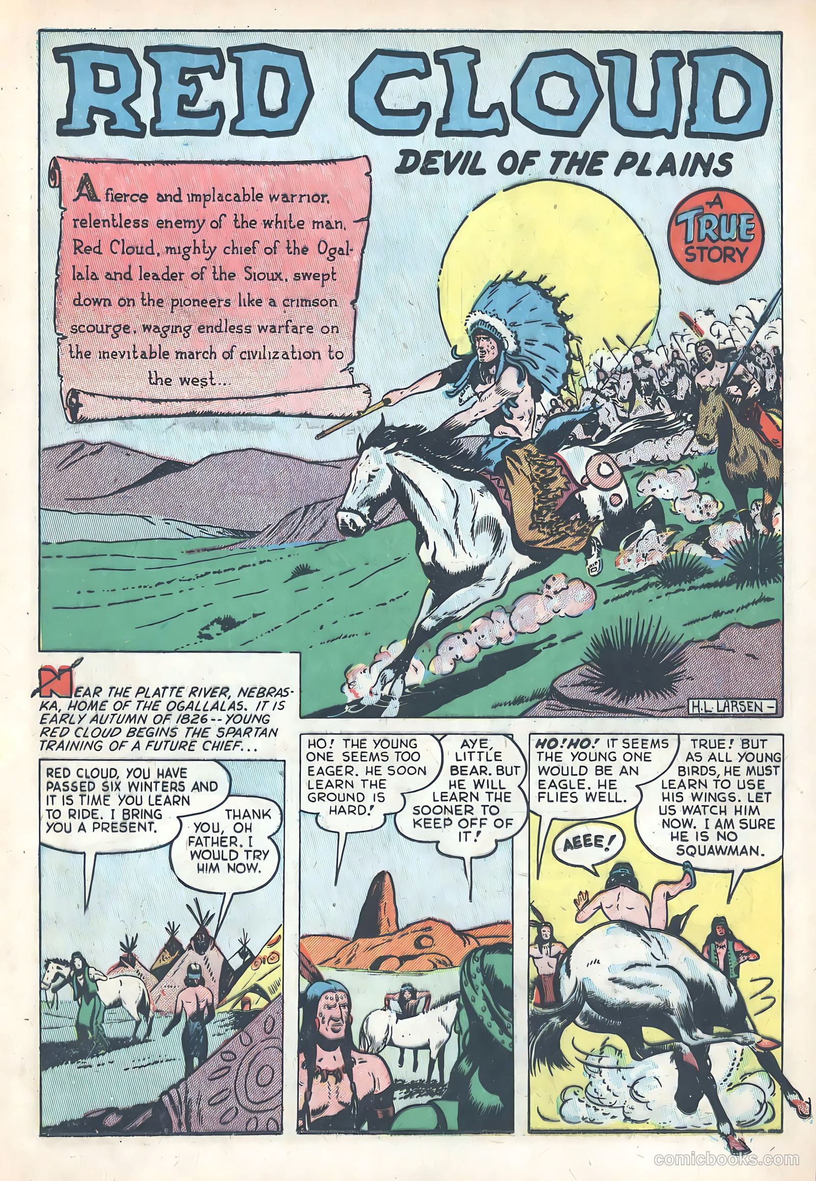 Wild Bill Hickok #1 (1949) — page 13 of 37