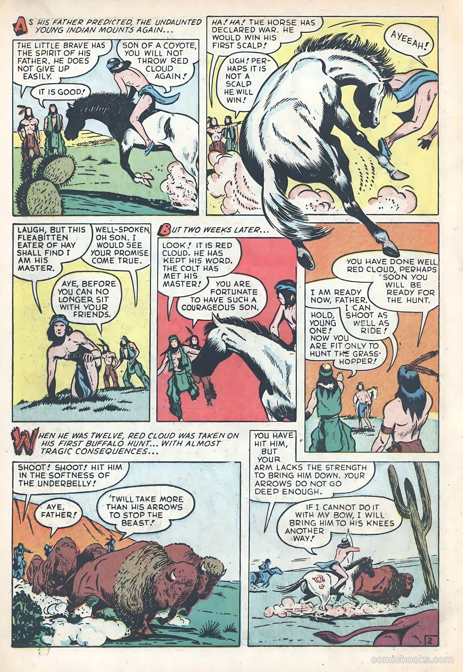Wild Bill Hickok #1 (1949) — page 14 of 37