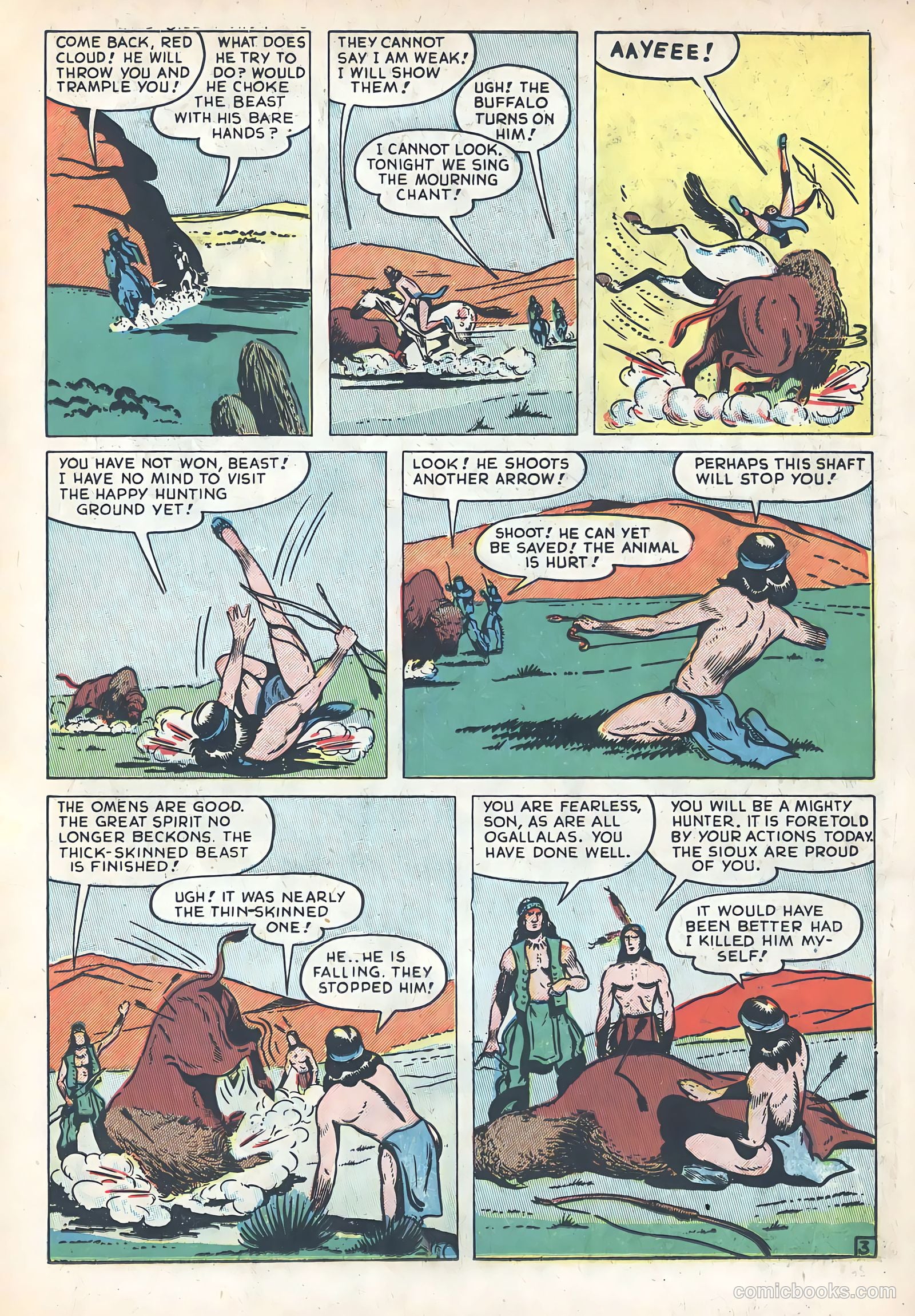 Wild Bill Hickok #1 (1949) — page 15 of 37