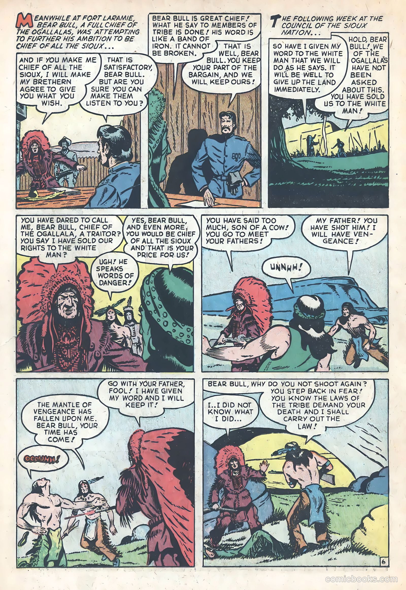 Wild Bill Hickok #1 (1949) — page 18 of 37