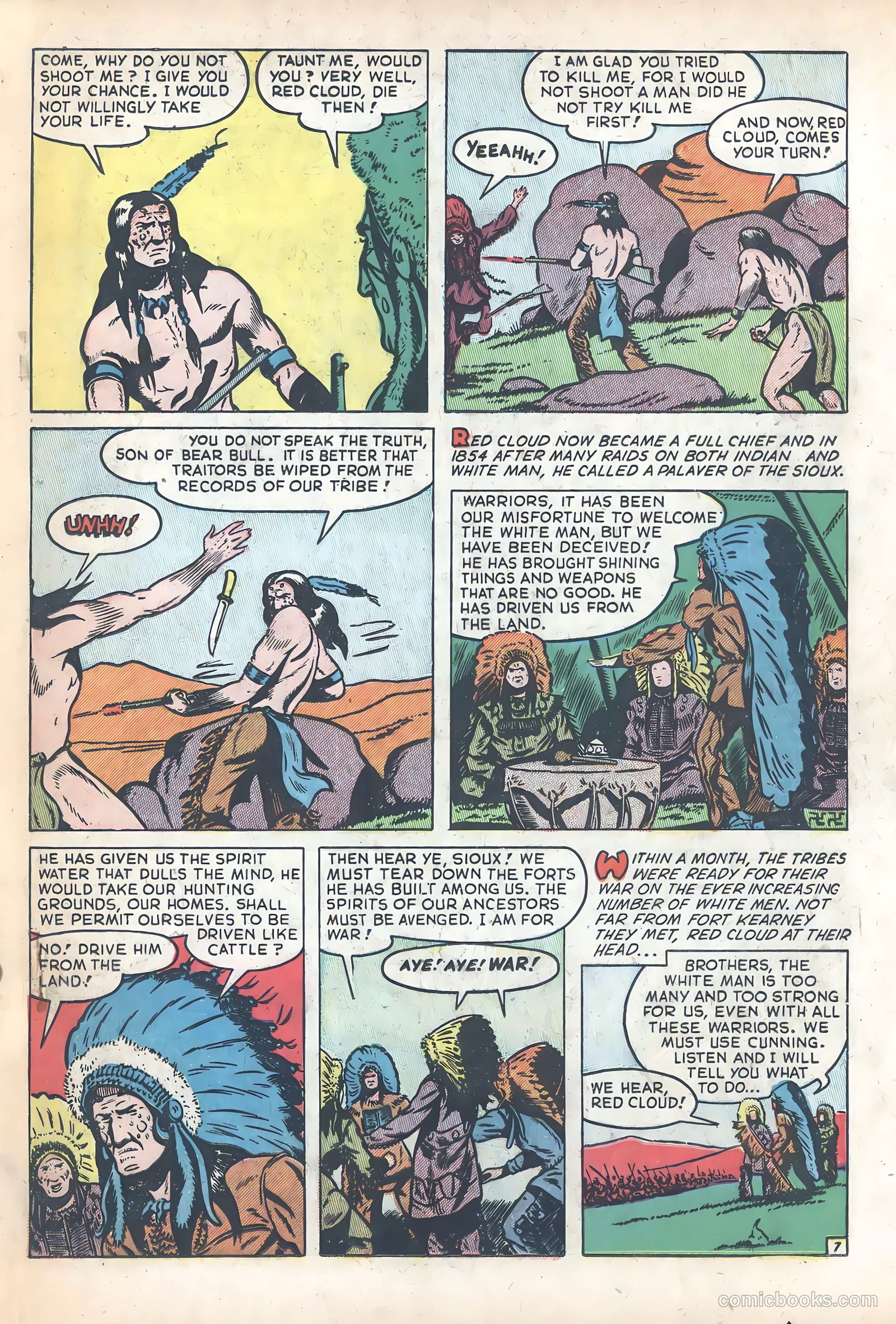Wild Bill Hickok #1 (1949) — page 19 of 37