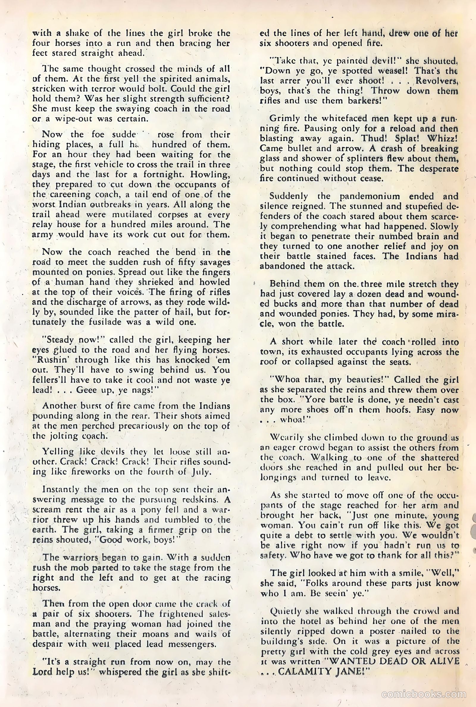 Wild Bill Hickok #1 (1949) — page 24 of 37