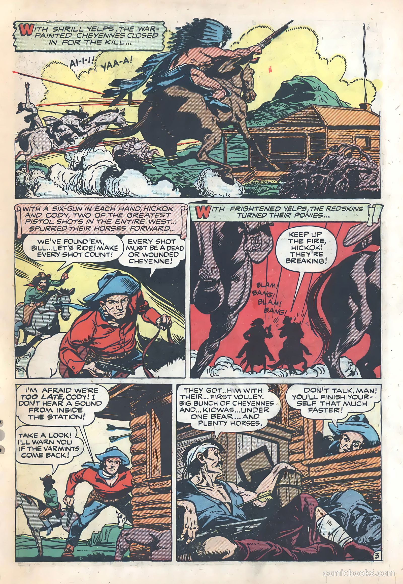 Wild Bill Hickok #1 (1949) — page 27 of 37