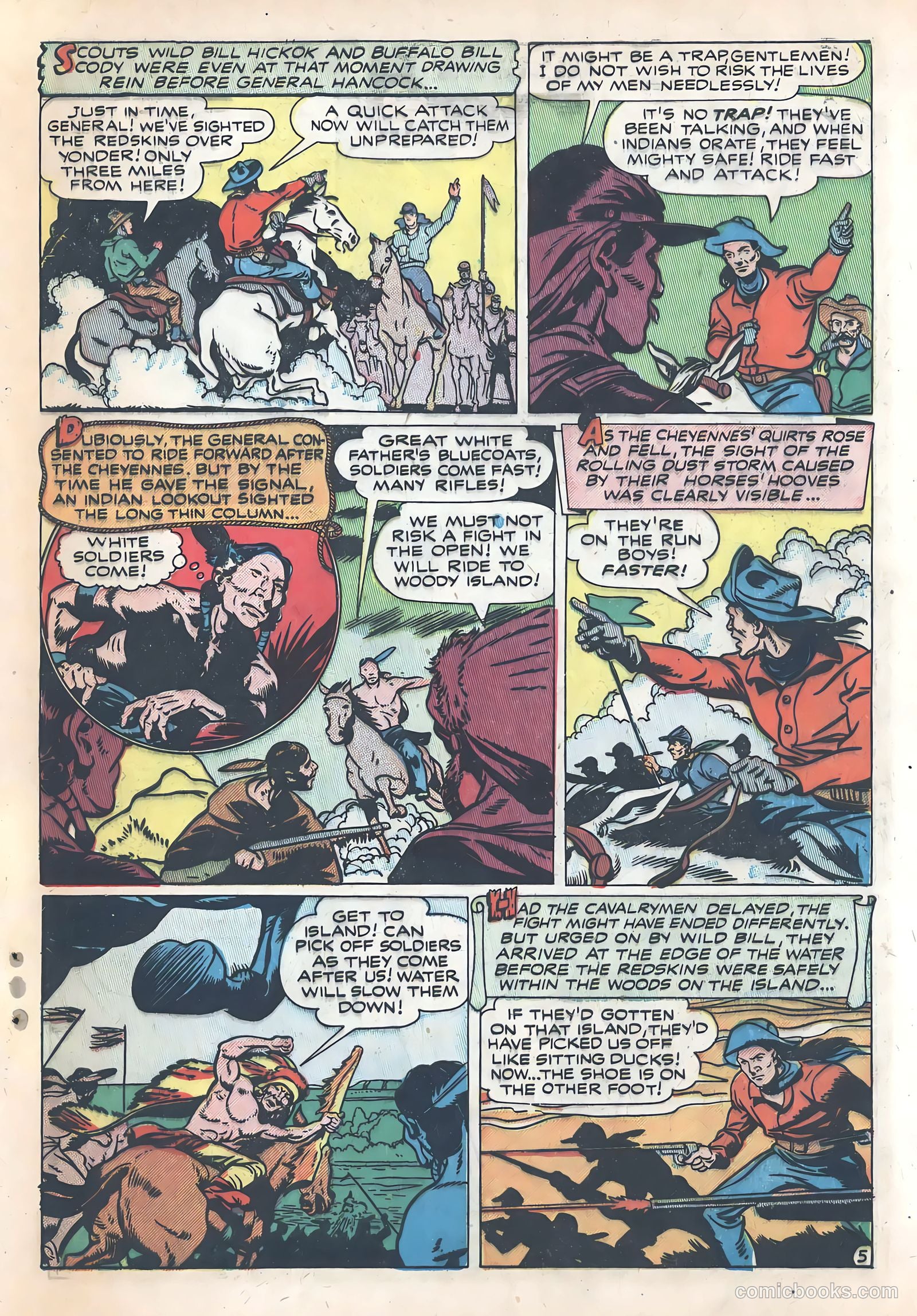 Wild Bill Hickok #1 (1949) — page 29 of 37