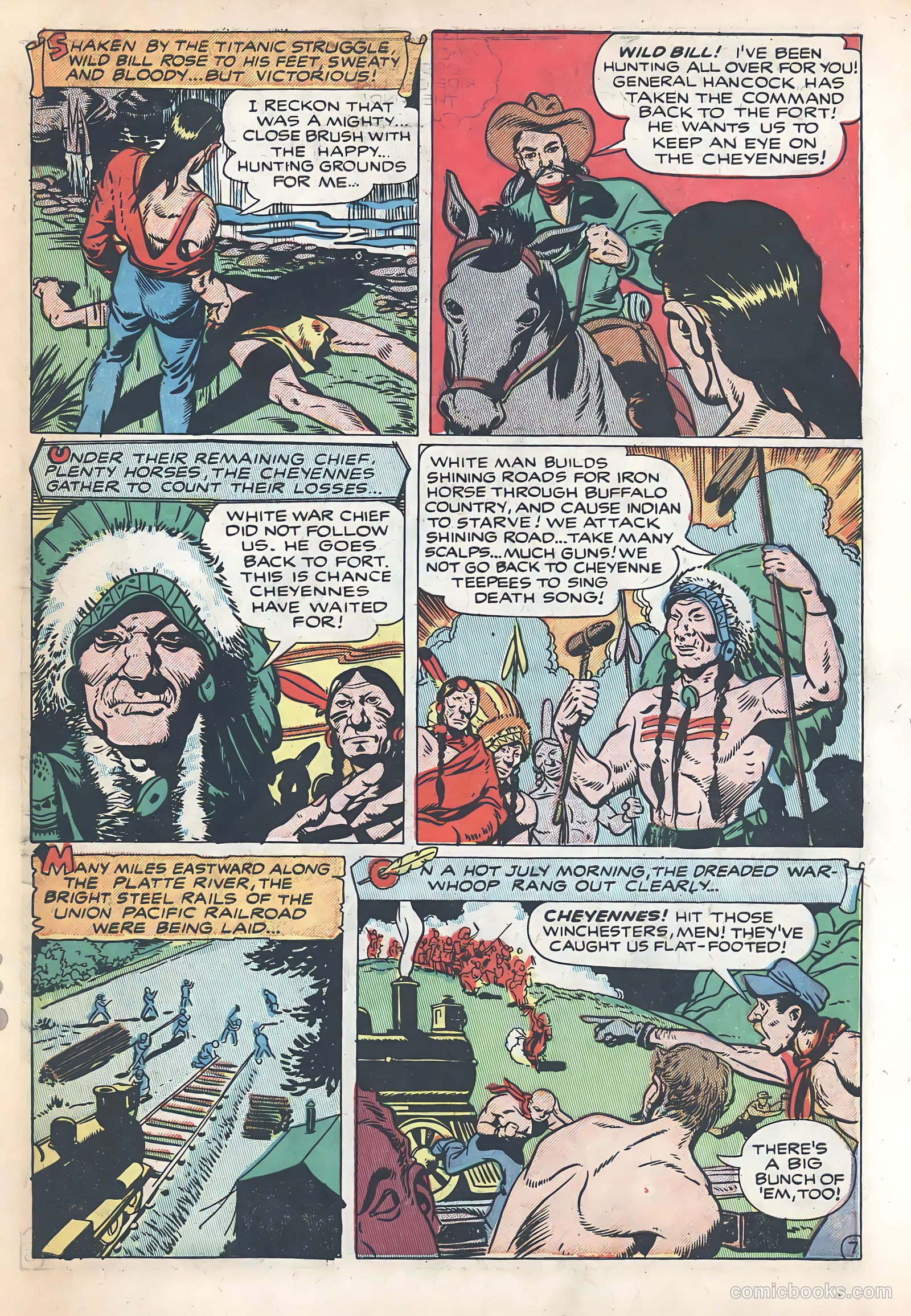 Wild Bill Hickok #1 (1949) — page 31 of 37