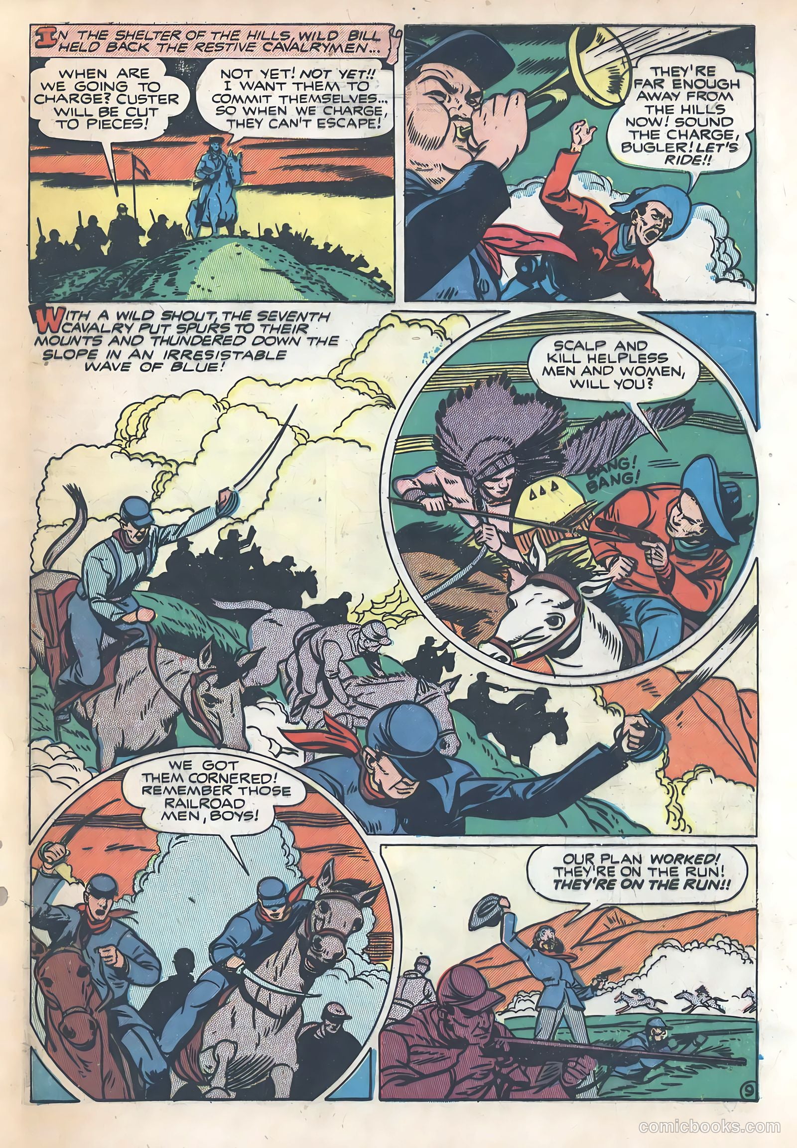 Wild Bill Hickok #1 (1949) — page 33 of 37