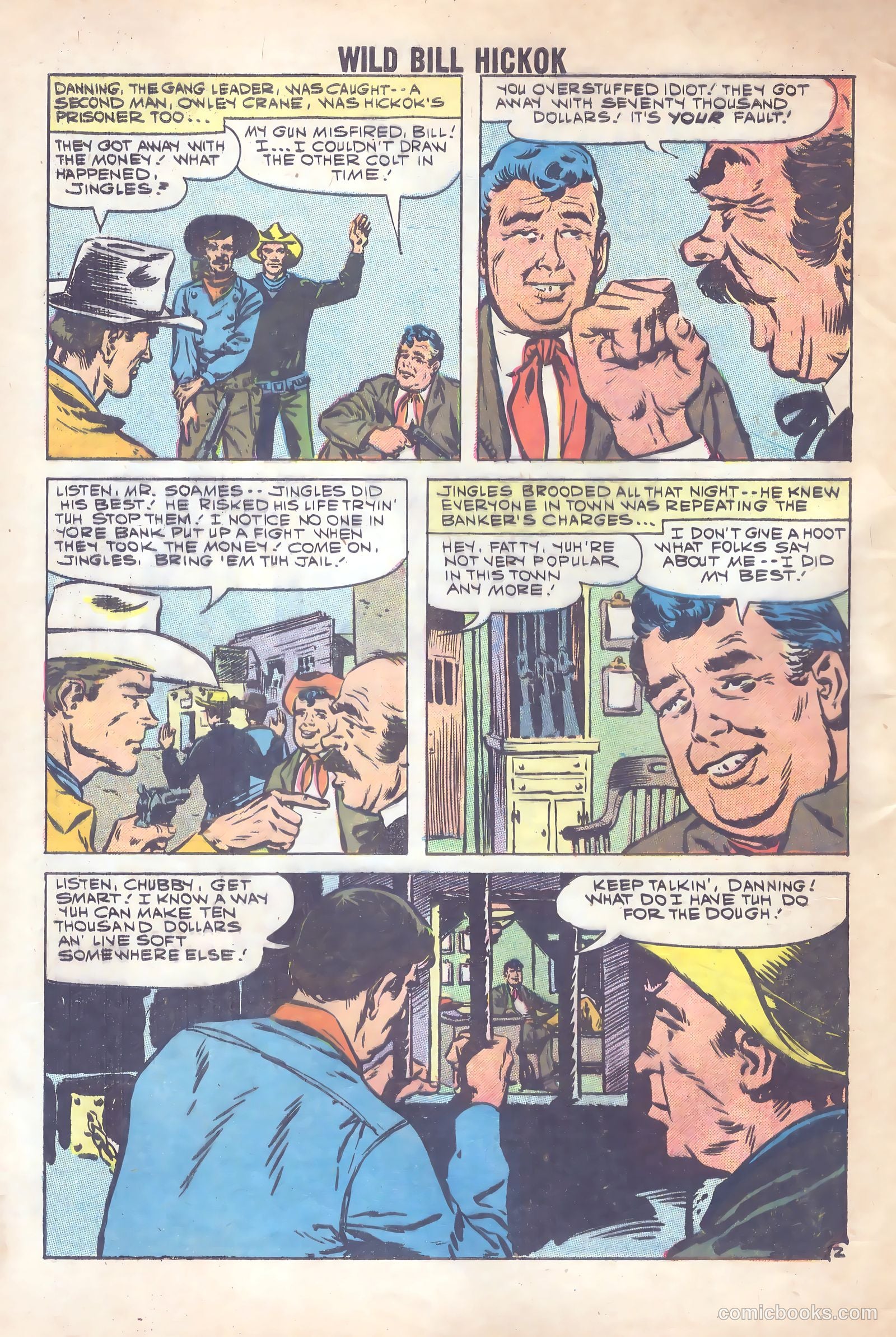 Wild Bill Hickok #1 (1959) — page 4 of 36