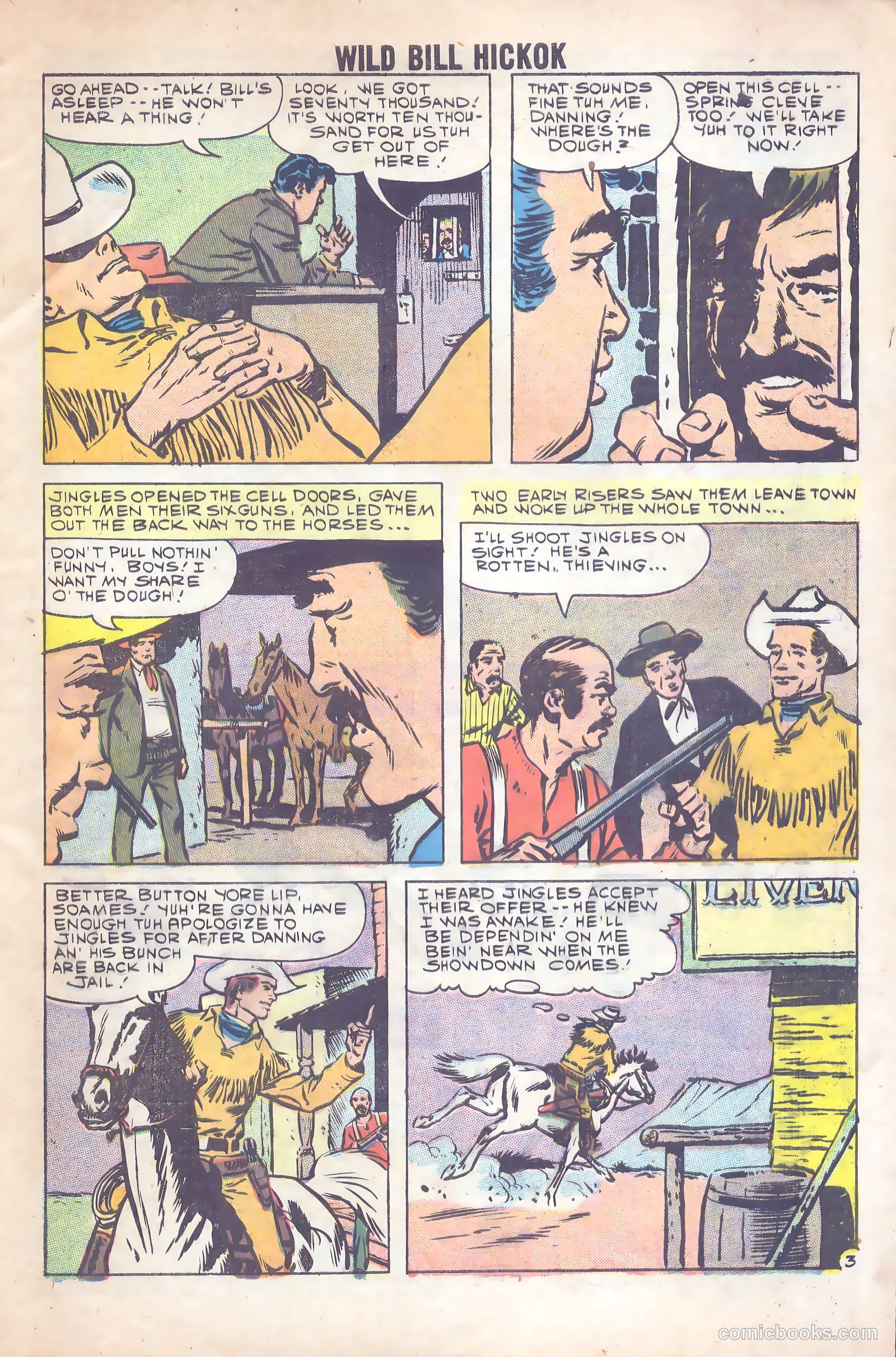 Wild Bill Hickok #1 (1959) — page 5 of 36