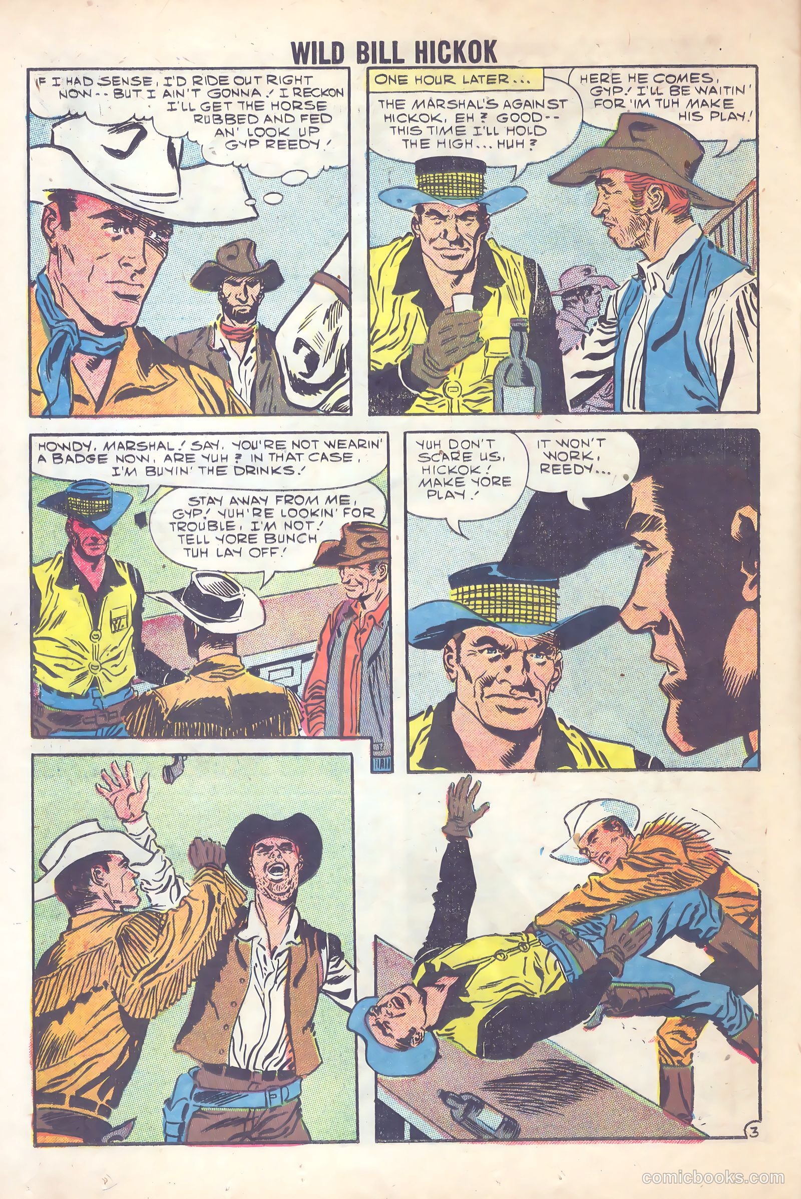 Wild Bill Hickok #1 (1959) — page 14 of 36