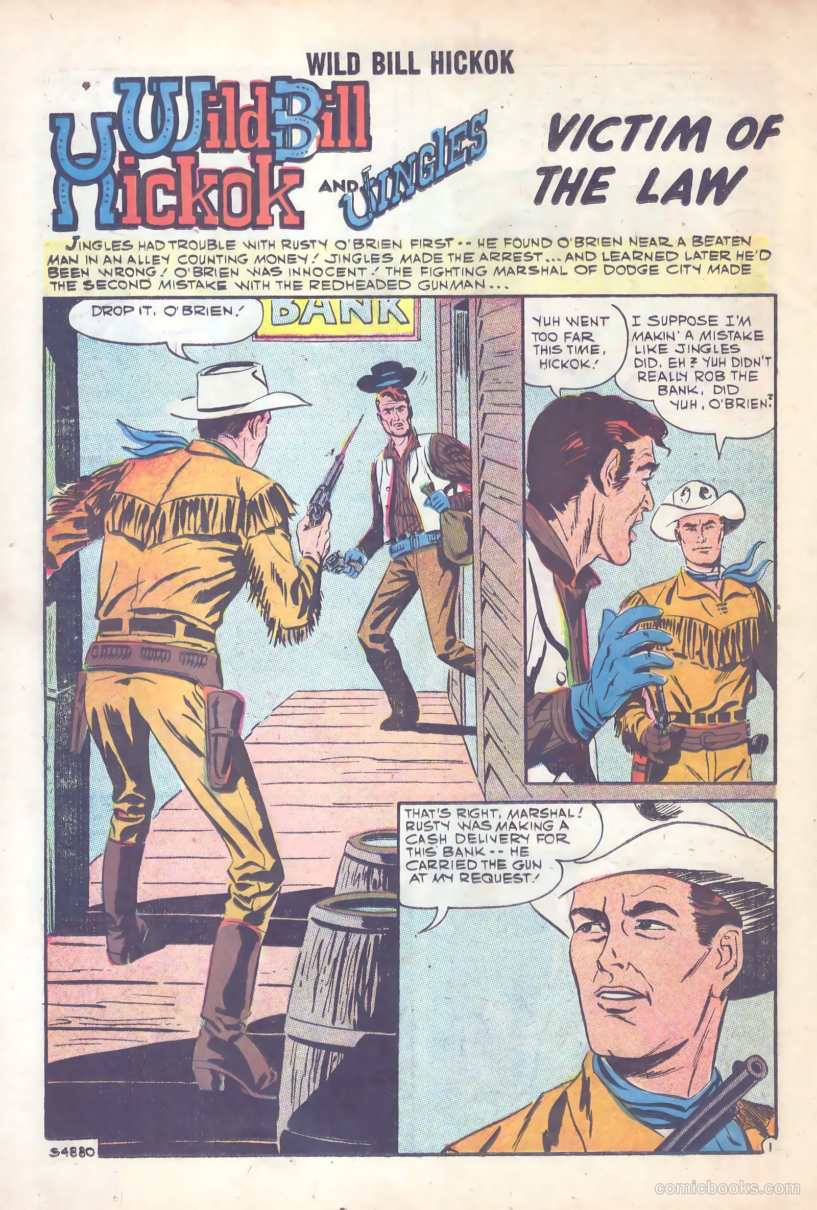 Wild Bill Hickok #1 (1959) — page 18 of 36