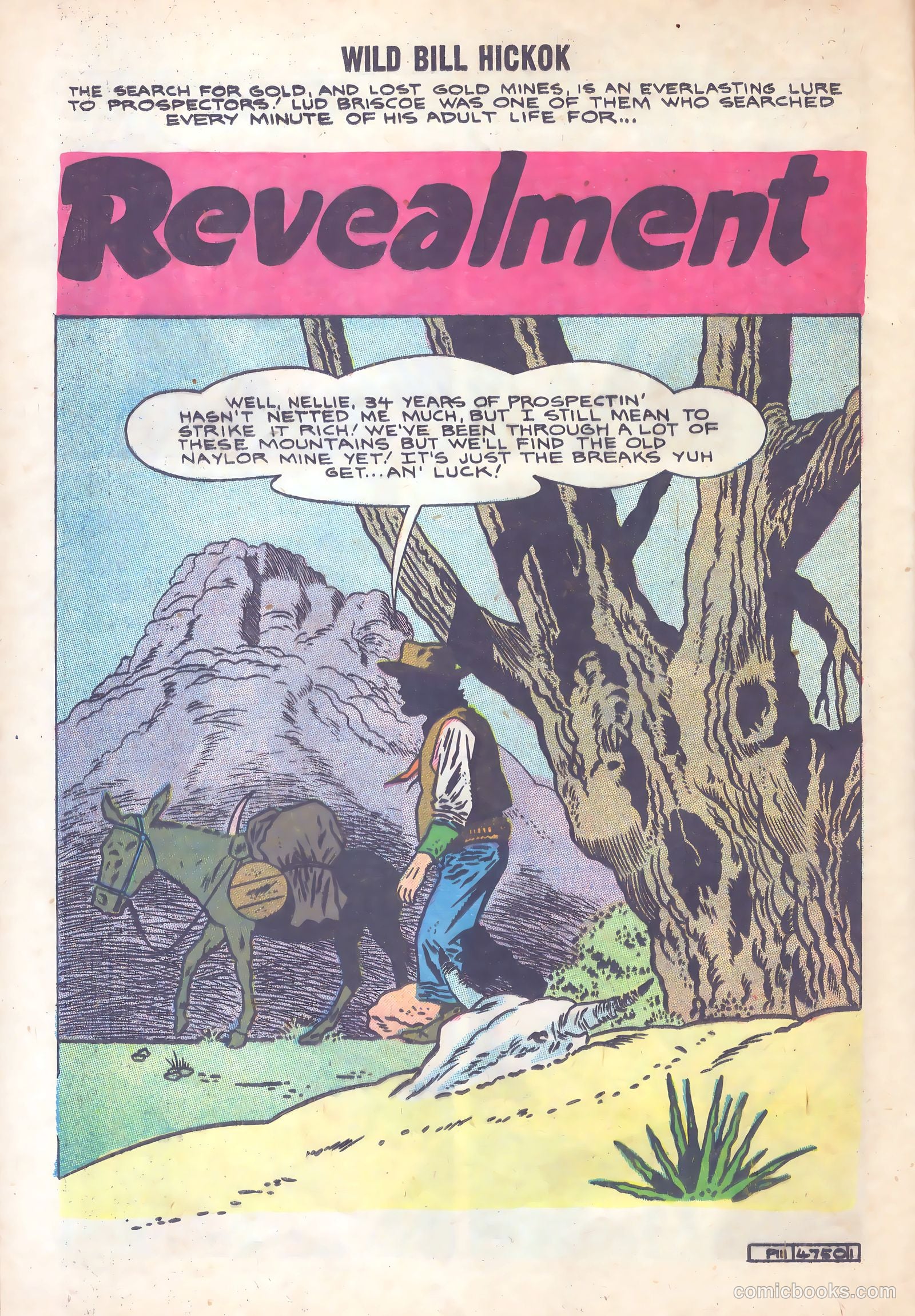 Wild Bill Hickok #1 (1959) — page 24 of 36