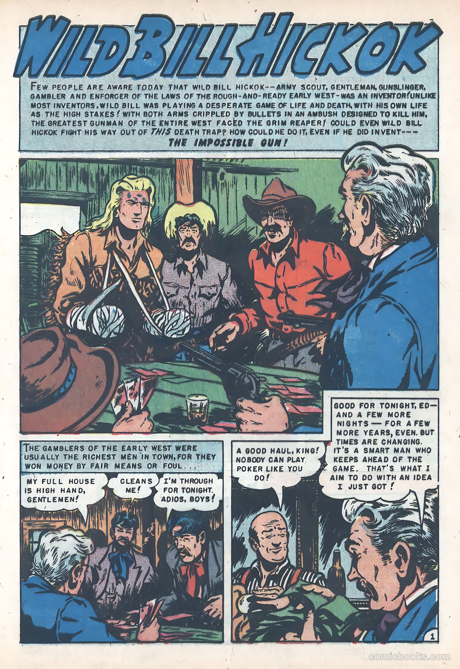 Wild Bill Hickok #10 (1952) — page 9 of 37
