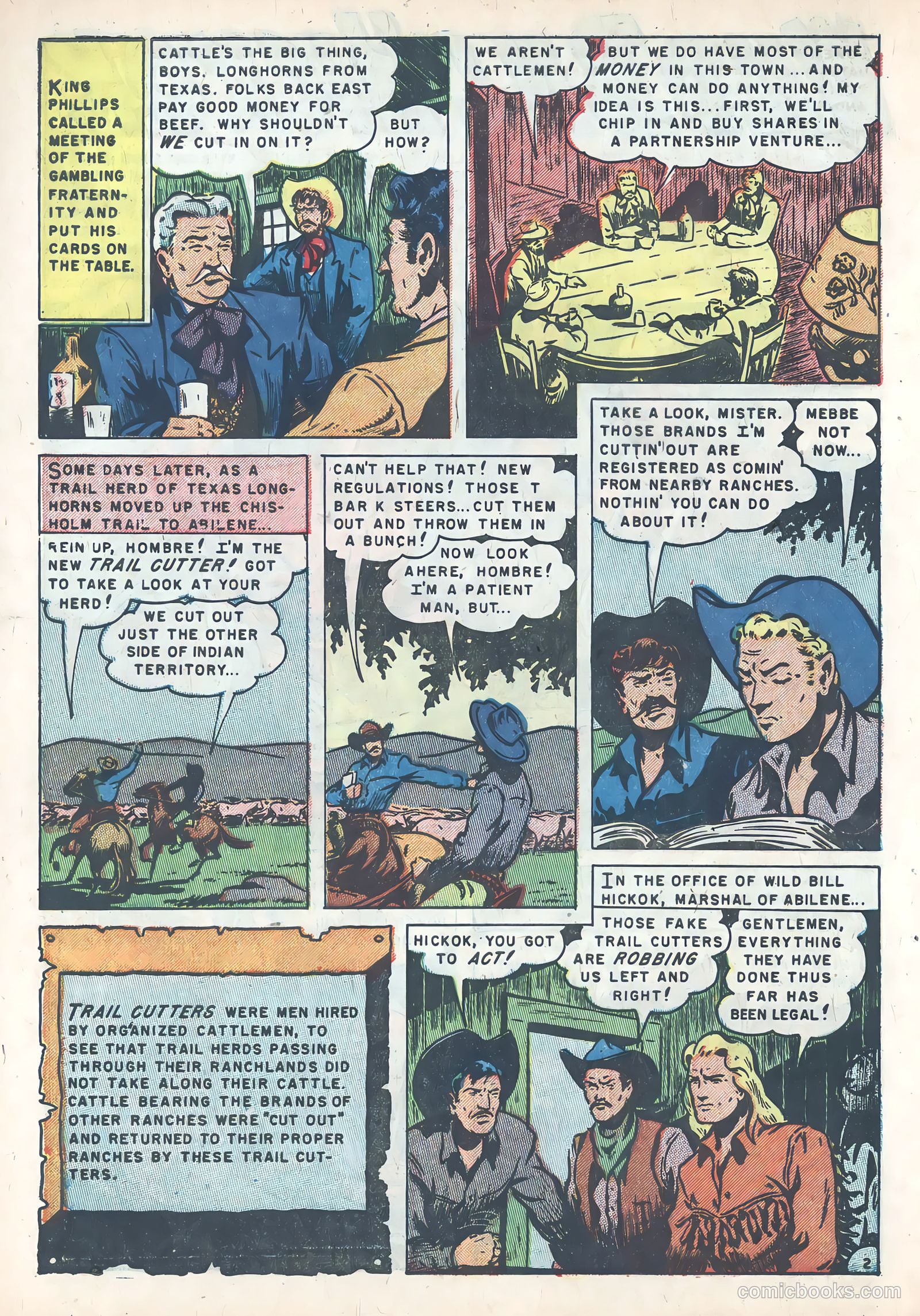 Wild Bill Hickok #10 (1952) — page 10 of 37