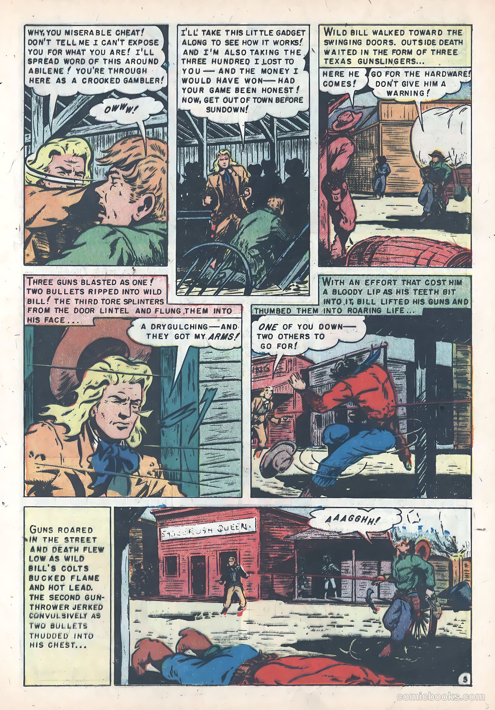 Wild Bill Hickok #10 (1952) — page 13 of 37