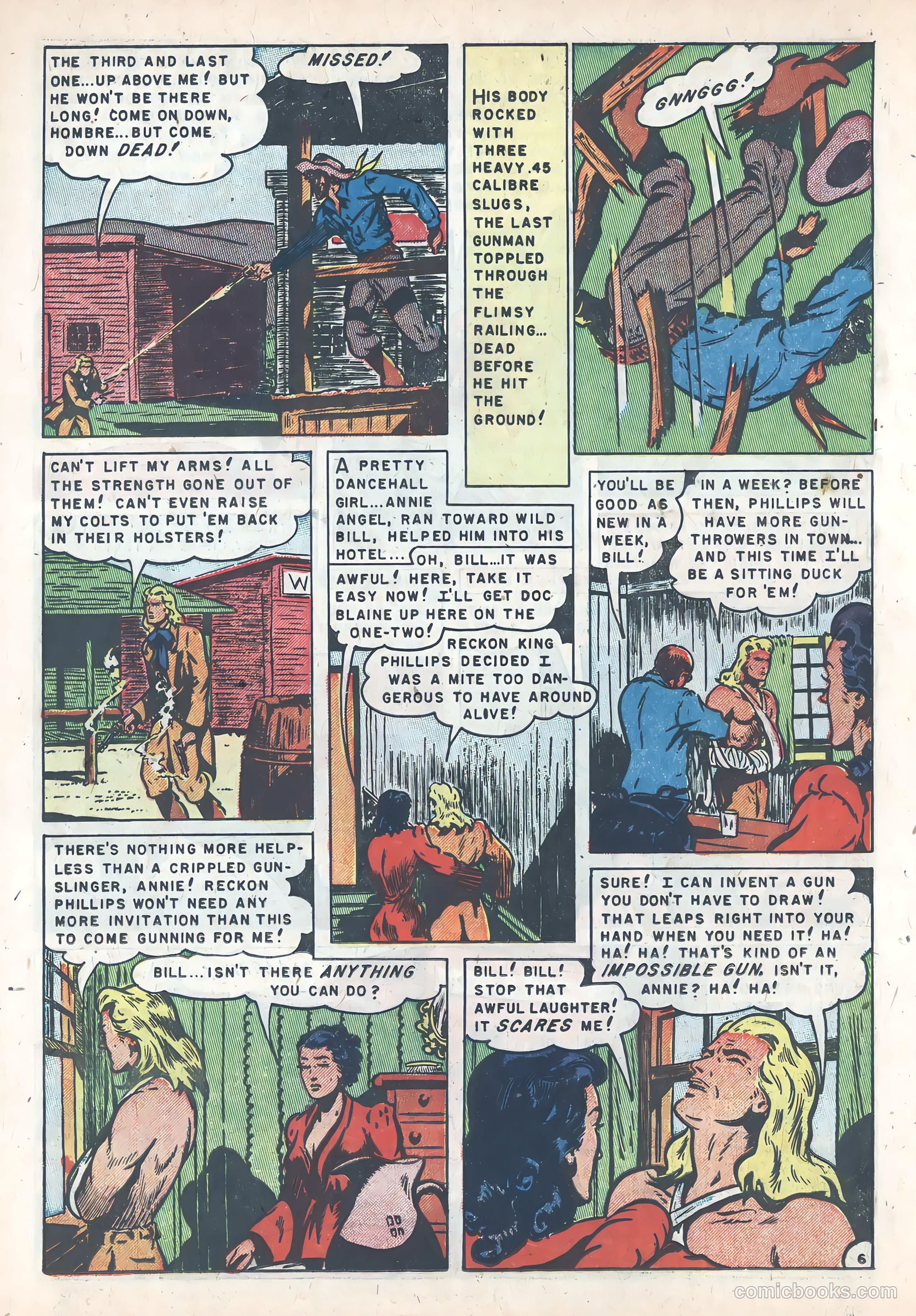 Wild Bill Hickok #10 (1952) — page 14 of 37