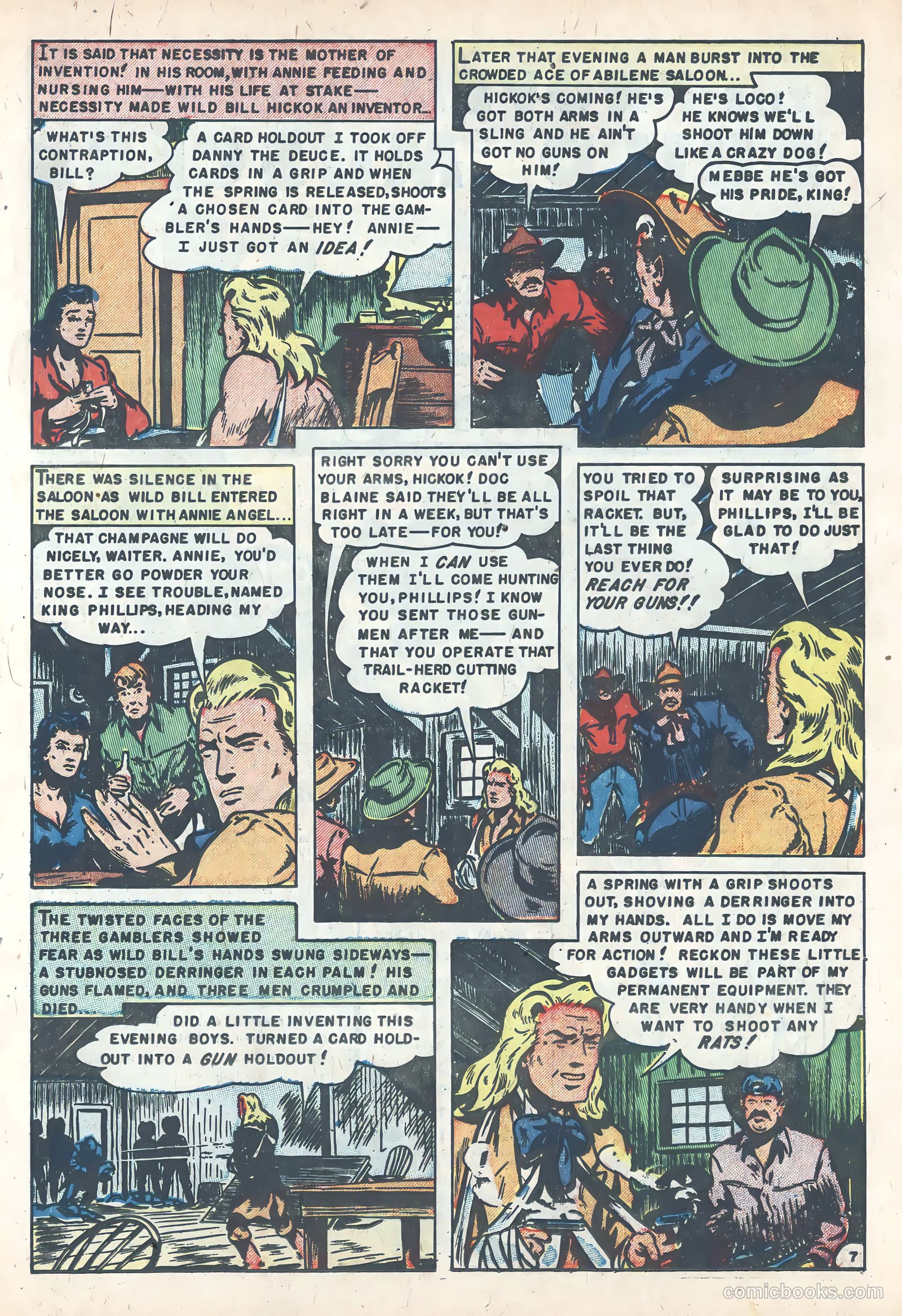 Wild Bill Hickok #10 (1952) — page 15 of 37