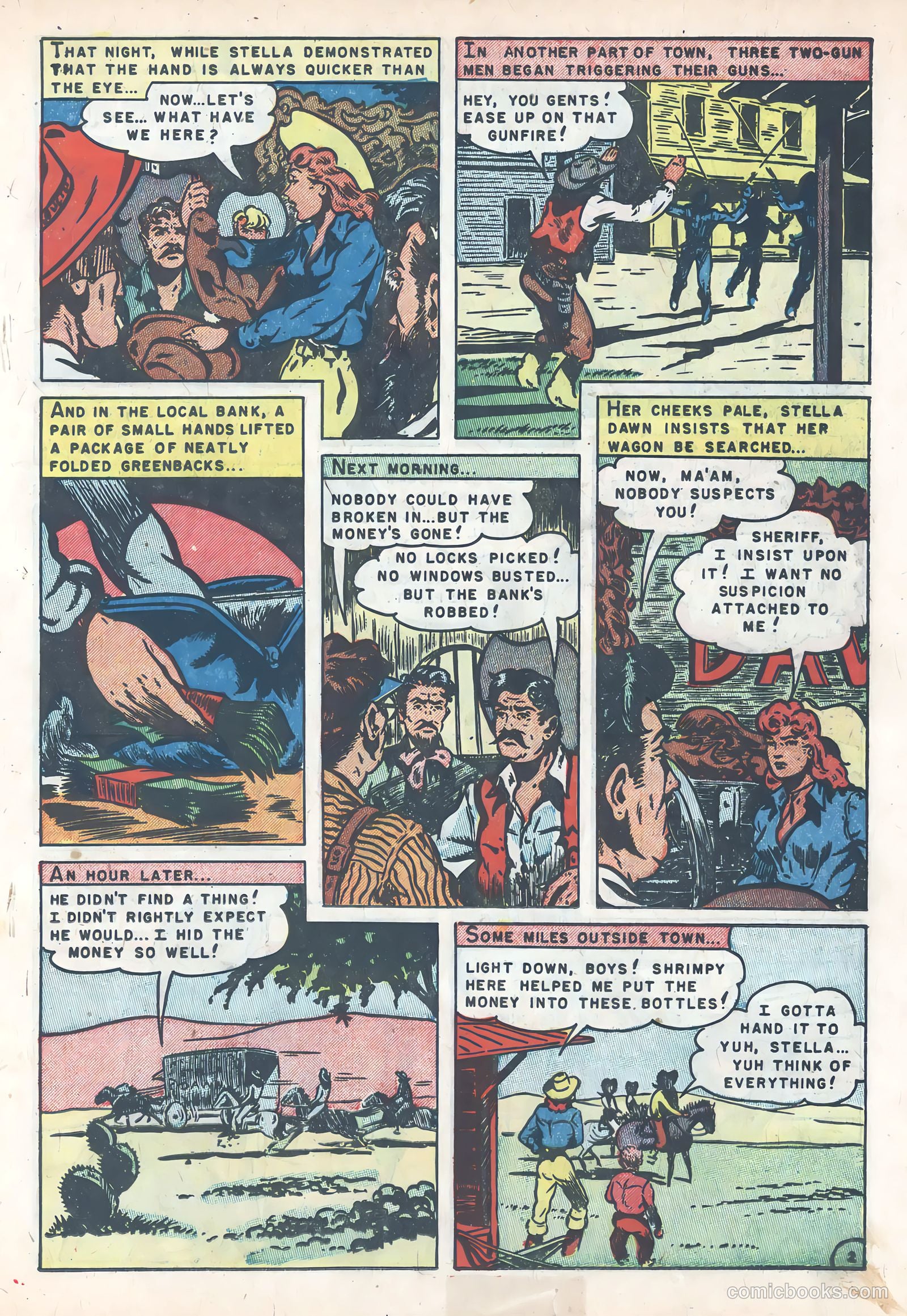 Wild Bill Hickok #10 (1952) — page 19 of 37