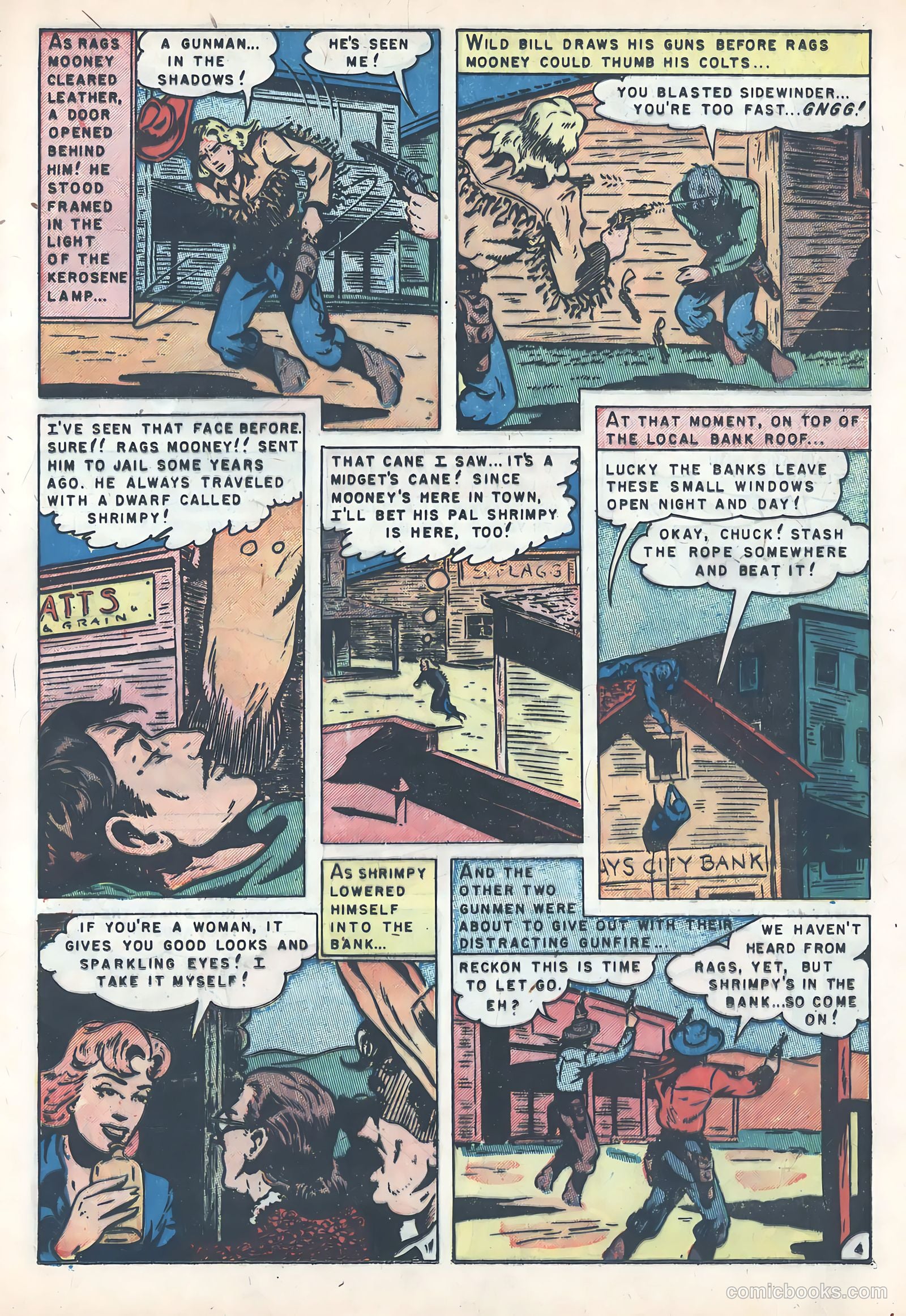 Wild Bill Hickok #10 (1952) — page 21 of 37