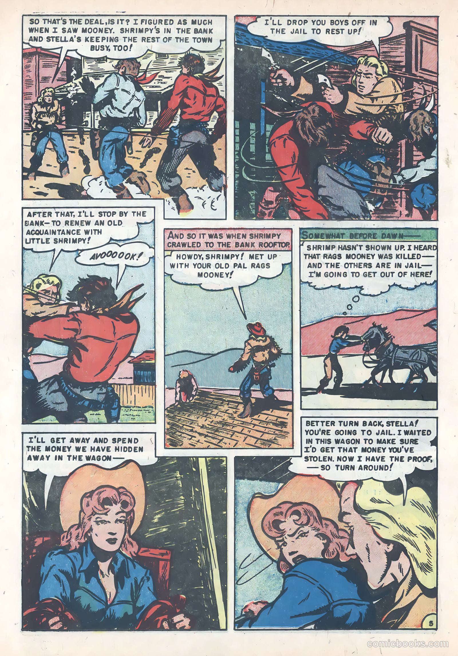 Wild Bill Hickok #10 (1952) — page 22 of 37