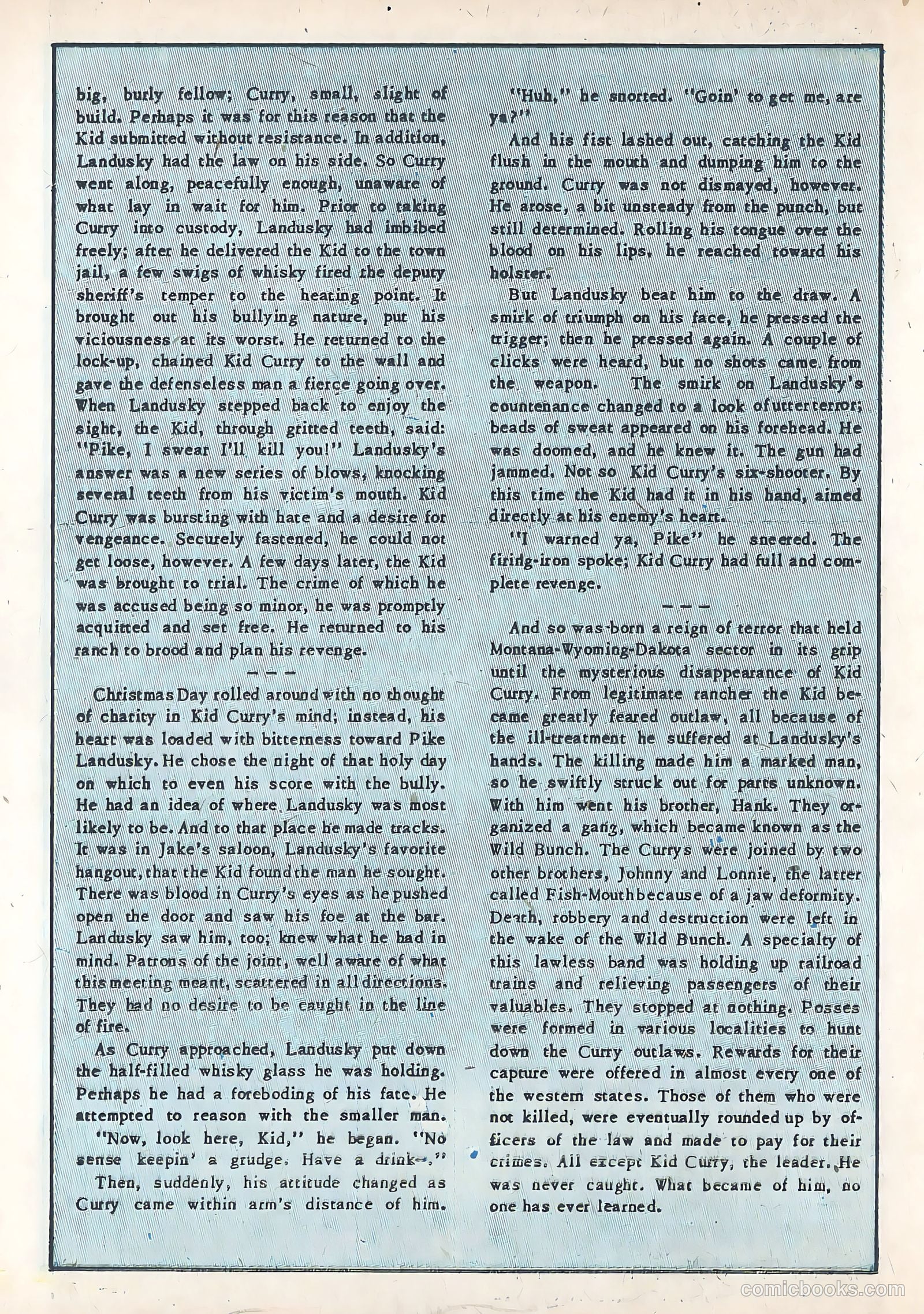 Wild Bill Hickok #10 (1952) — page 24 of 37