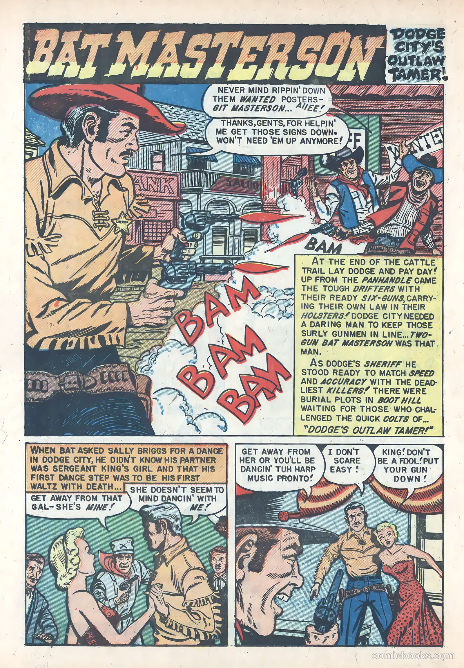 Wild Bill Hickok #10 (1952) — page 26 of 37