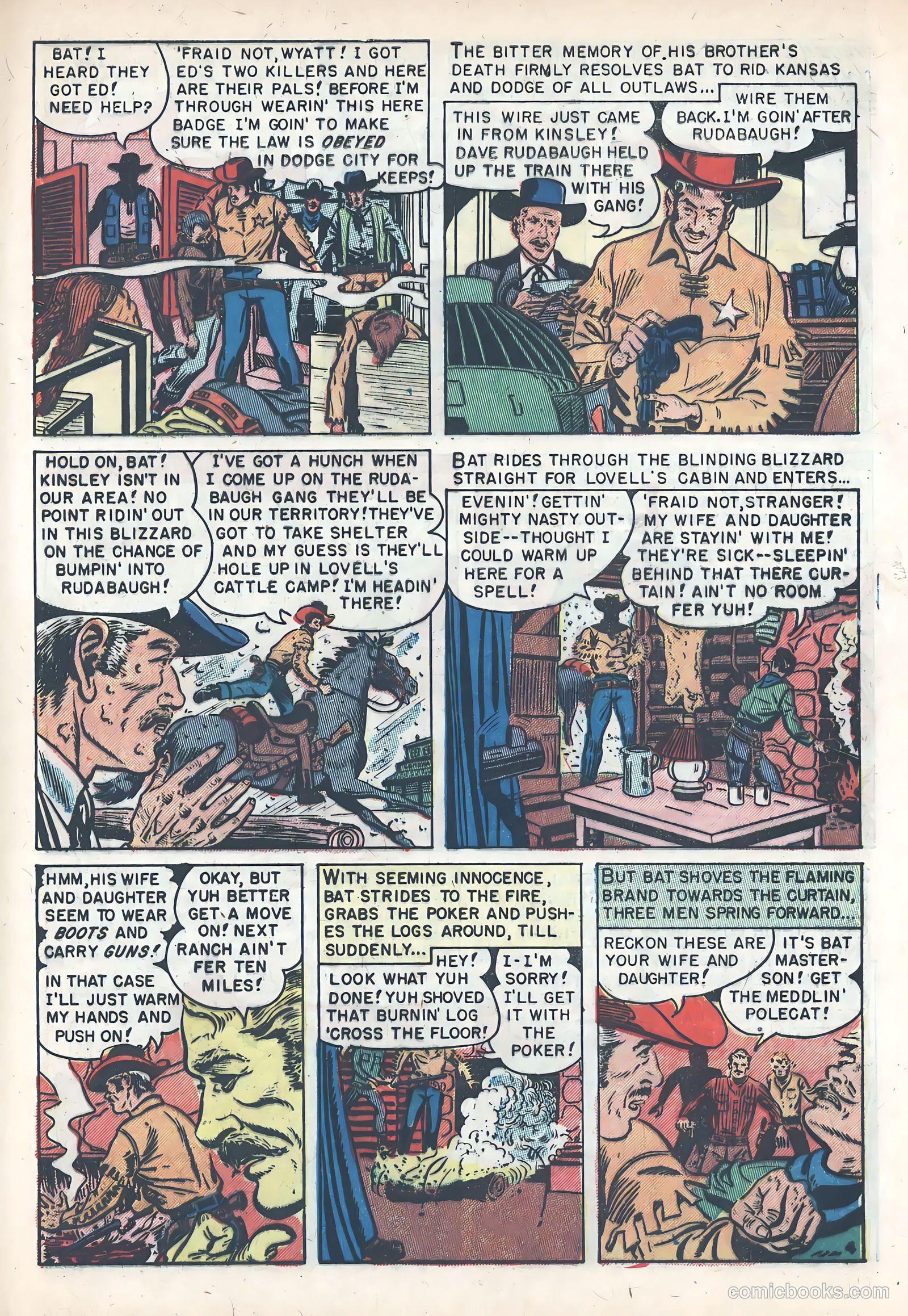 Wild Bill Hickok #10 (1952) — page 29 of 37