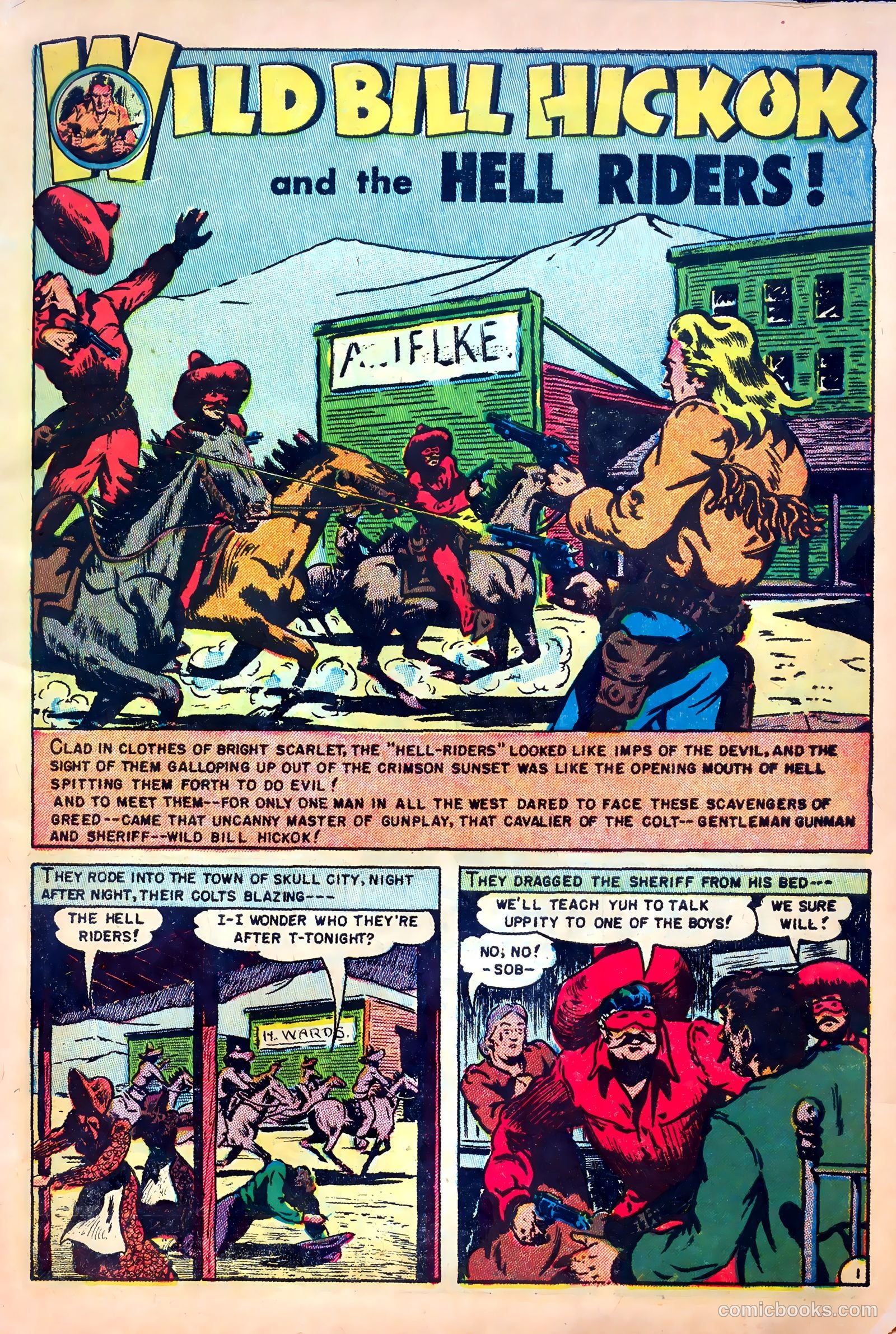 Wild Bill Hickok #11 (1952) — page 3 of 36