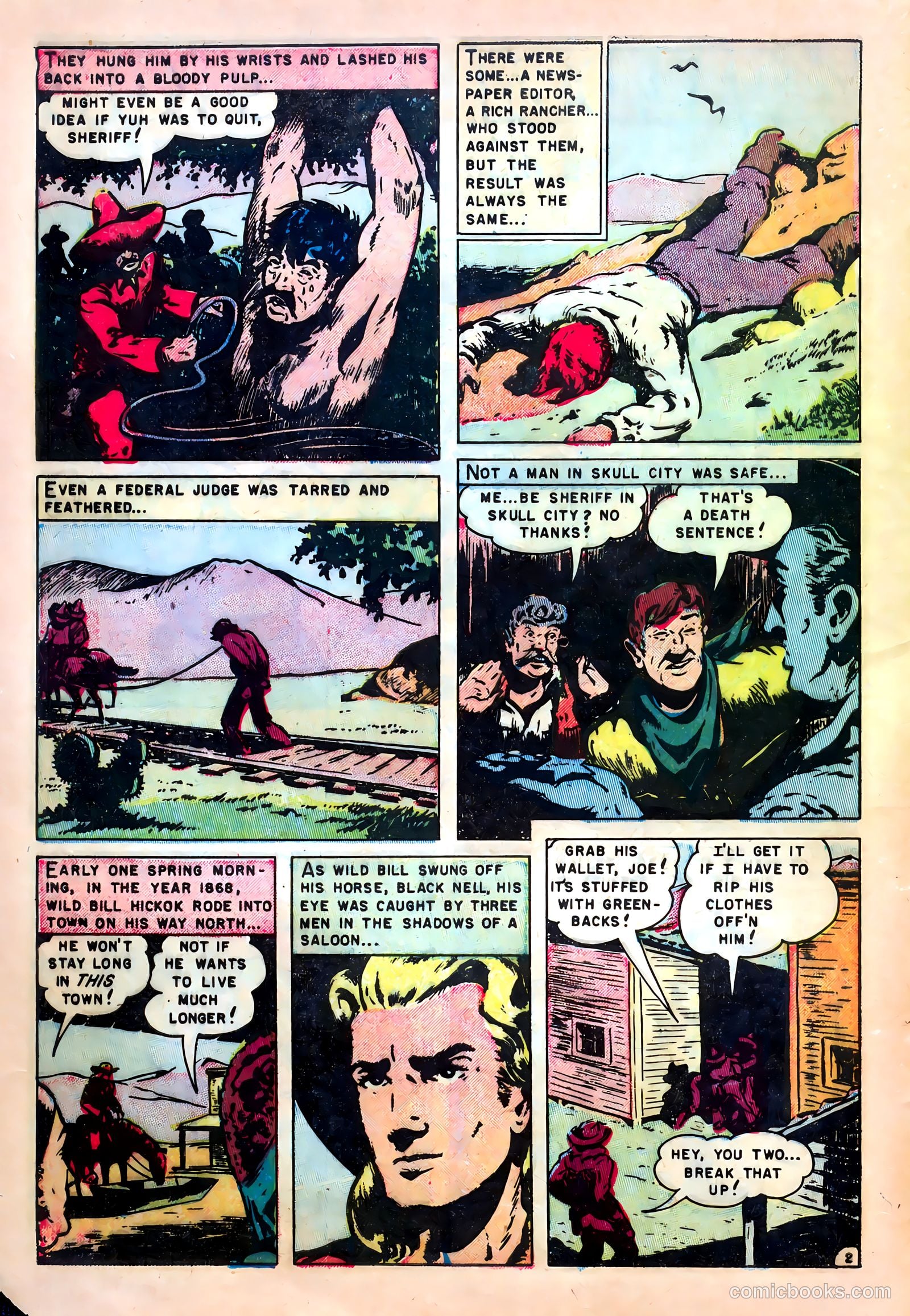 Wild Bill Hickok #11 (1952) — page 4 of 36