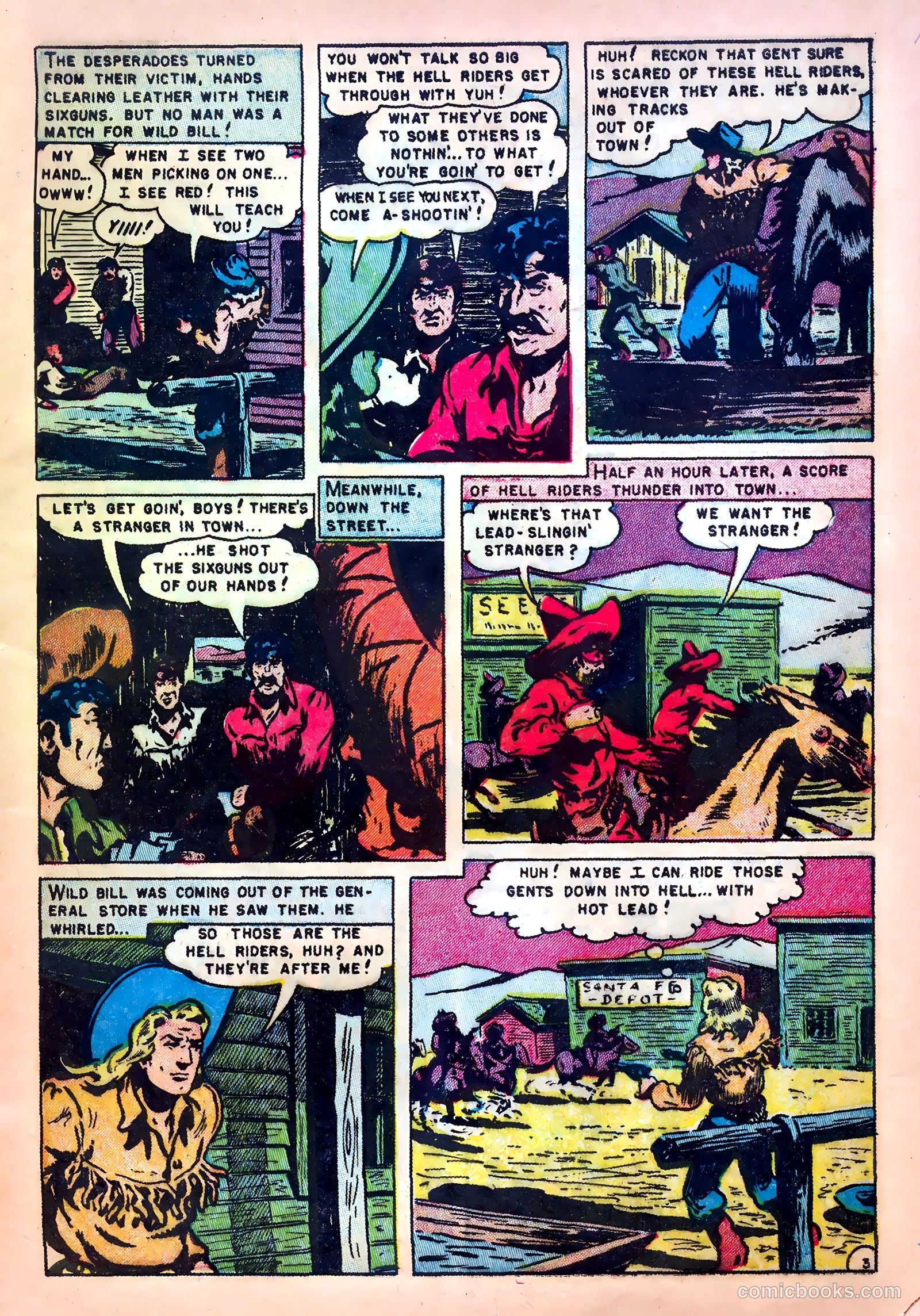 Wild Bill Hickok #11 (1952) — page 5 of 36