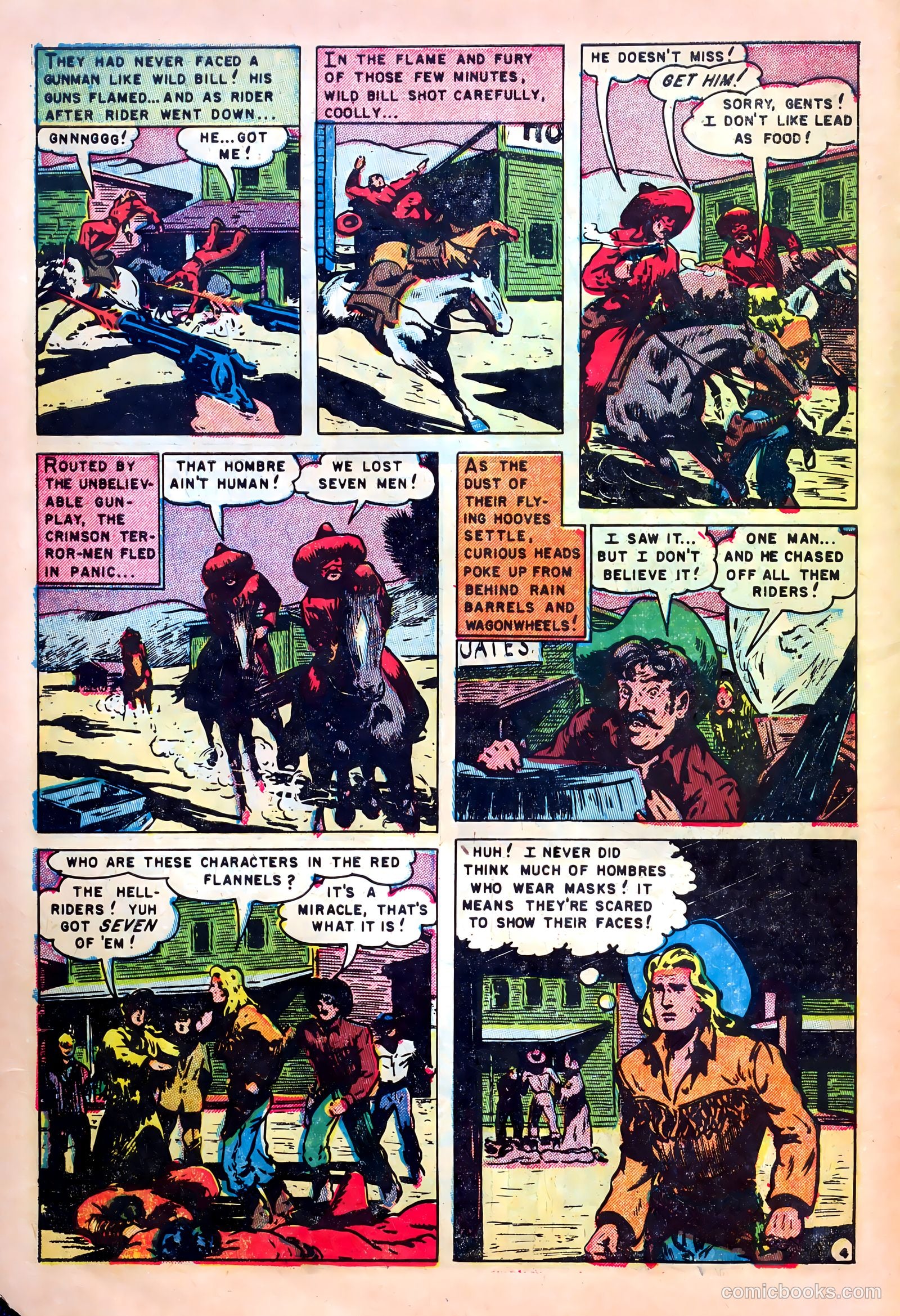Wild Bill Hickok #11 (1952) — page 6 of 36