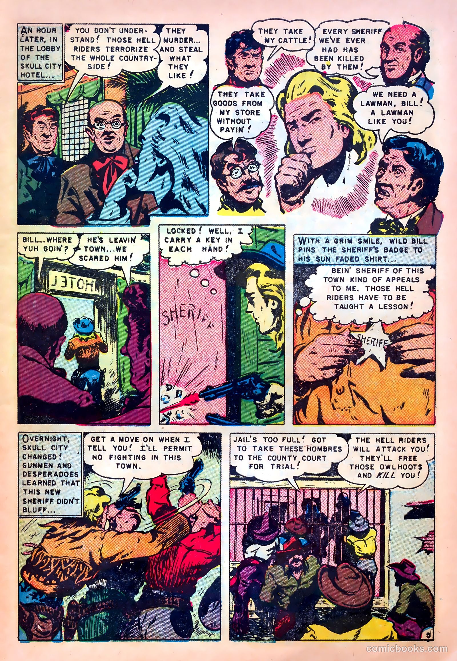 Wild Bill Hickok #11 (1952) — page 7 of 36