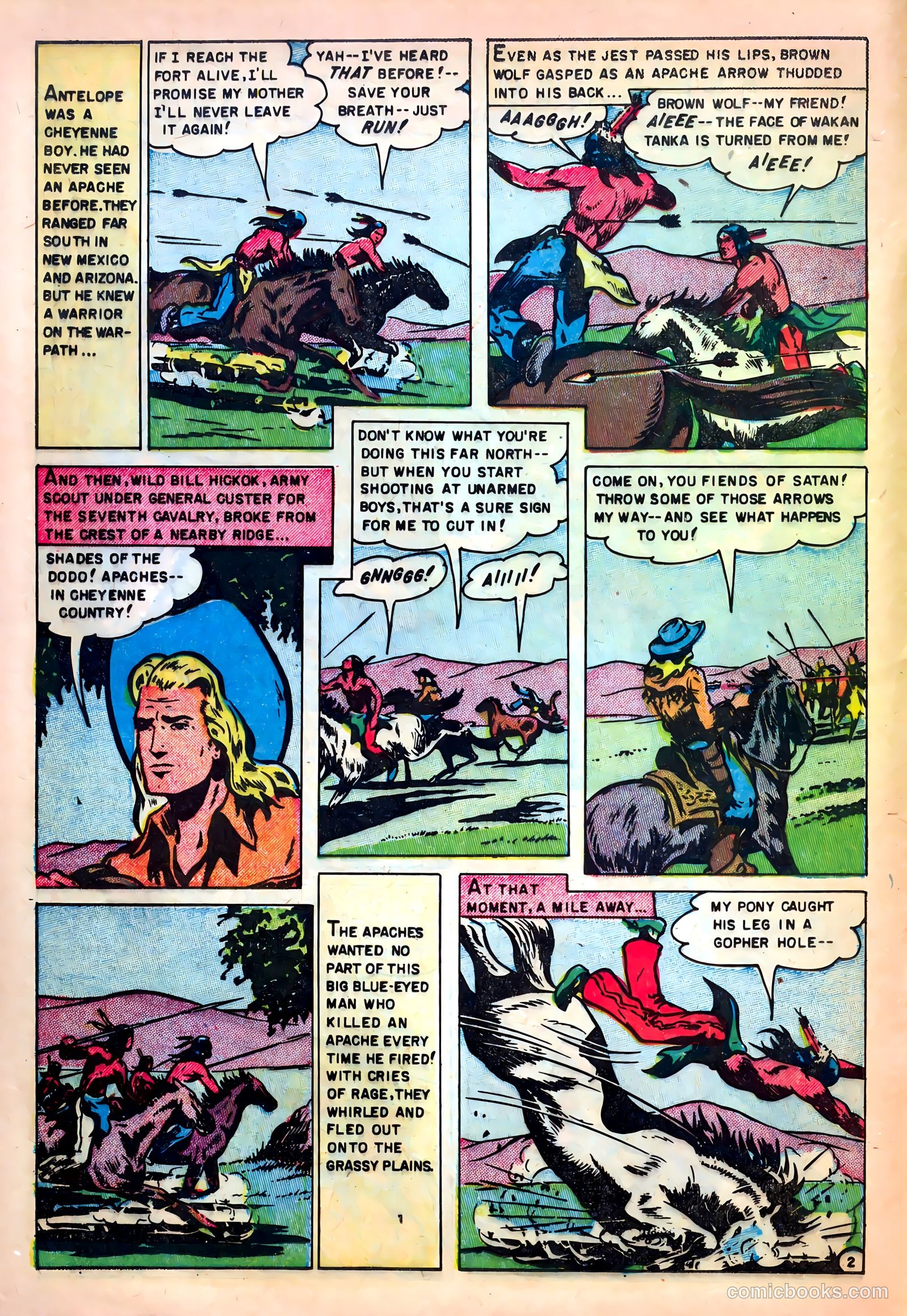 Wild Bill Hickok #11 (1952) — page 12 of 36