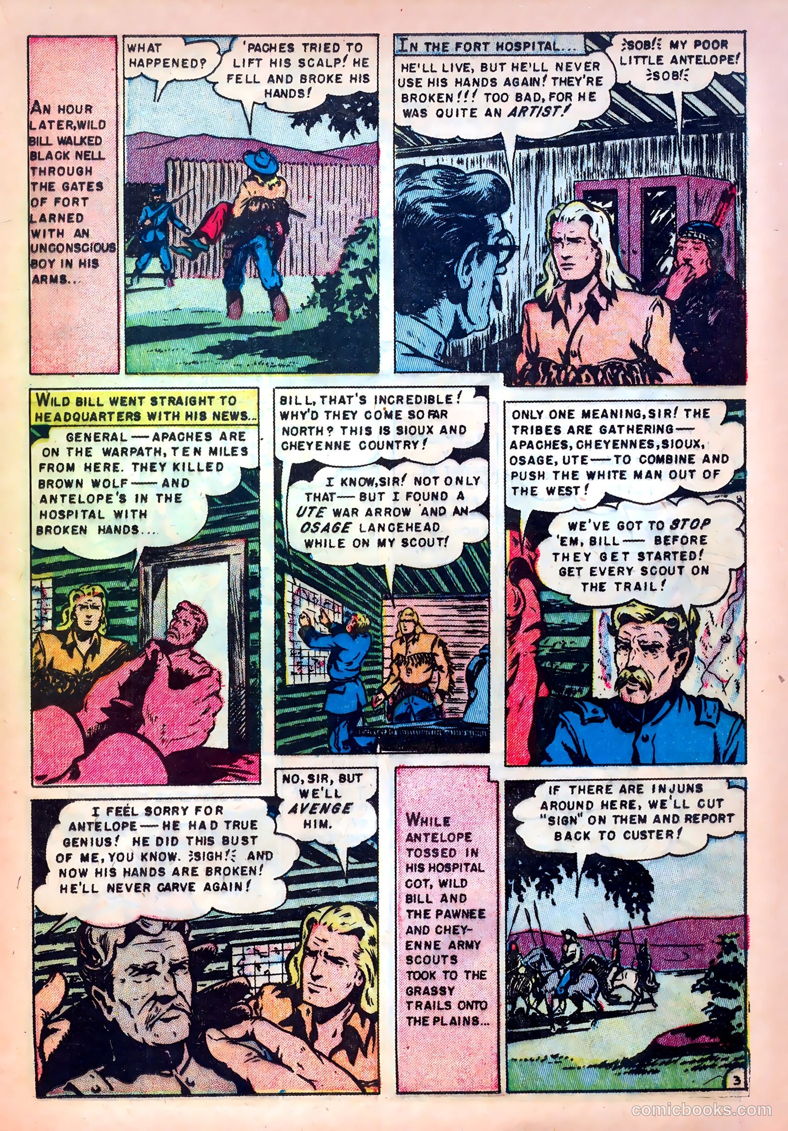 Wild Bill Hickok #11 (1952) — page 13 of 36