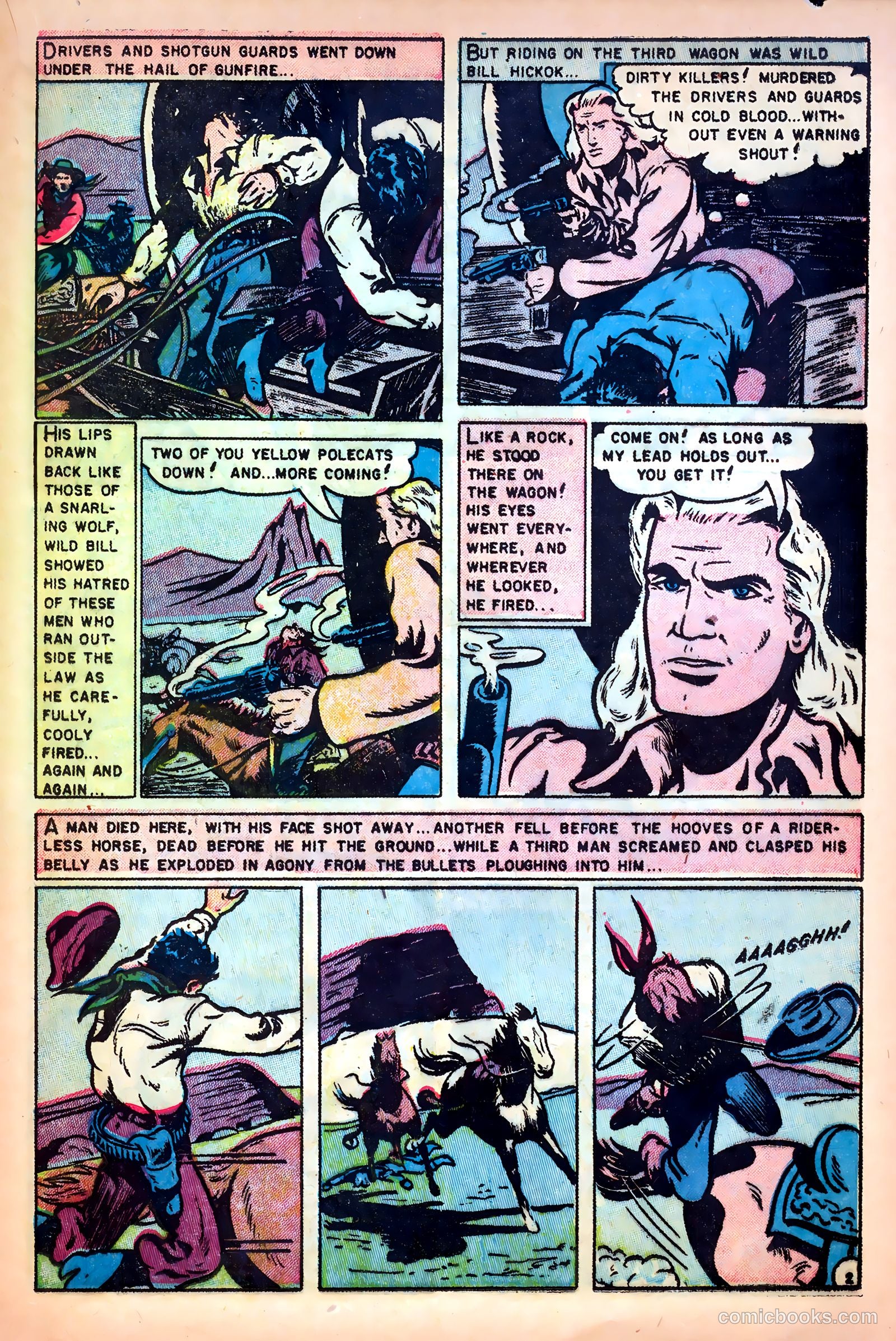 Wild Bill Hickok #11 (1952) — page 21 of 36