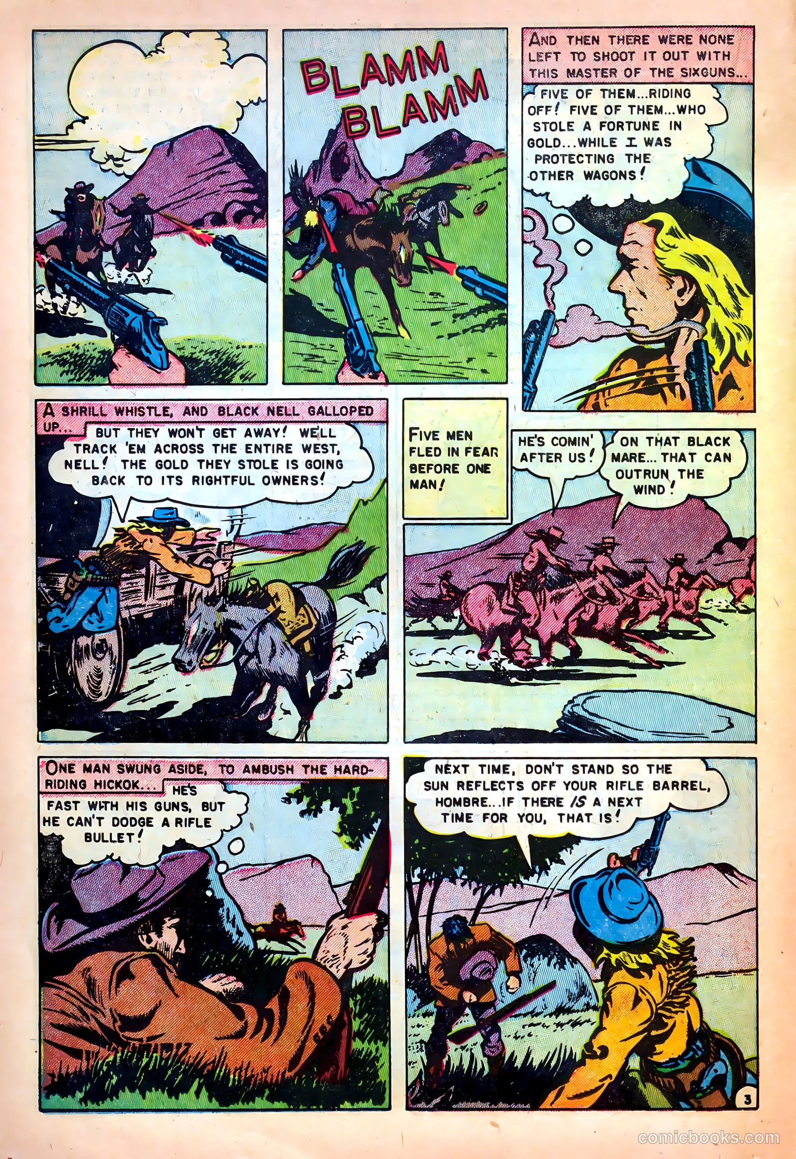 Wild Bill Hickok #11 (1952) — page 22 of 36