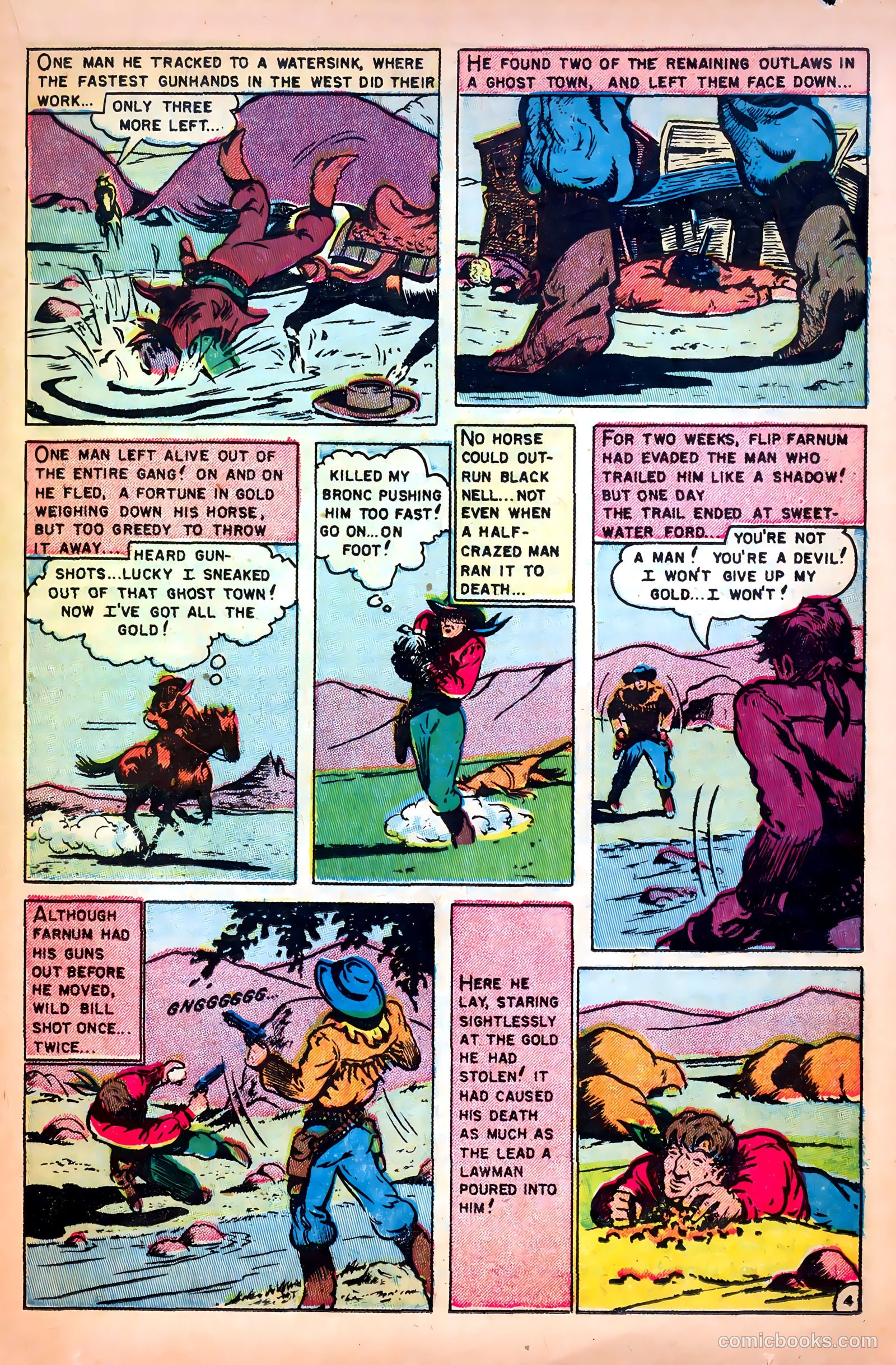 Wild Bill Hickok #11 (1952) — page 23 of 36