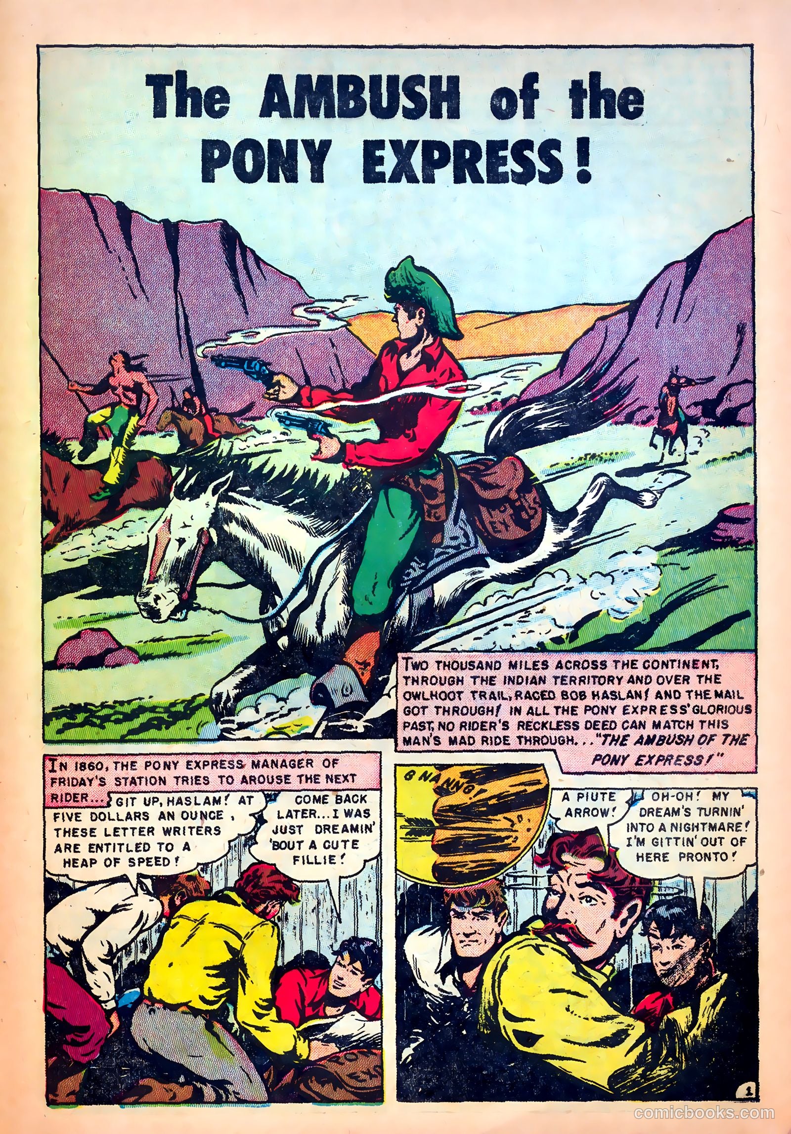 Wild Bill Hickok #11 (1952) — page 27 of 36