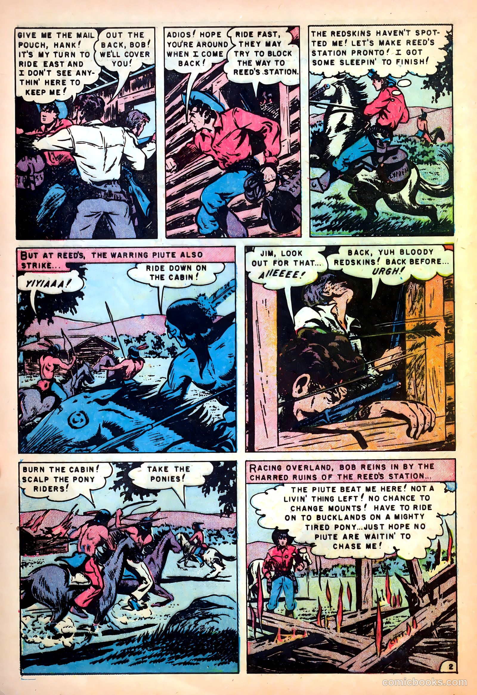 Wild Bill Hickok #11 (1952) — page 28 of 36