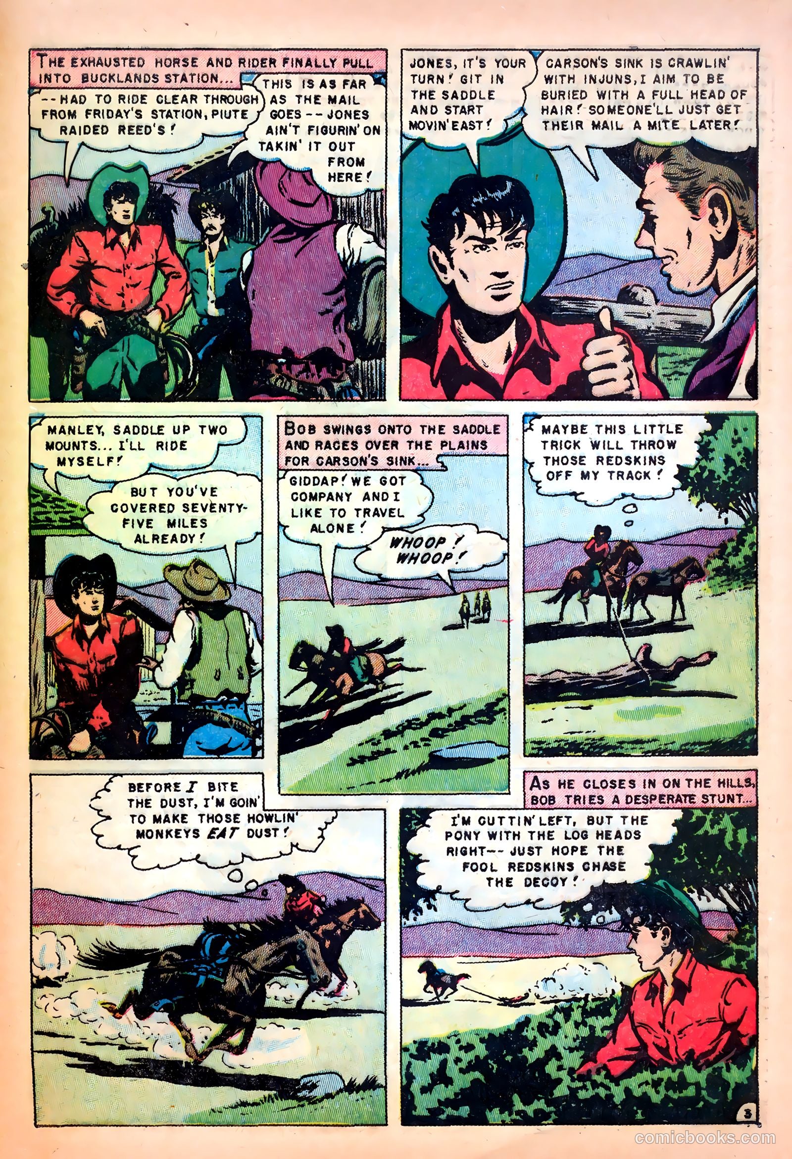 Wild Bill Hickok #11 (1952) — page 29 of 36